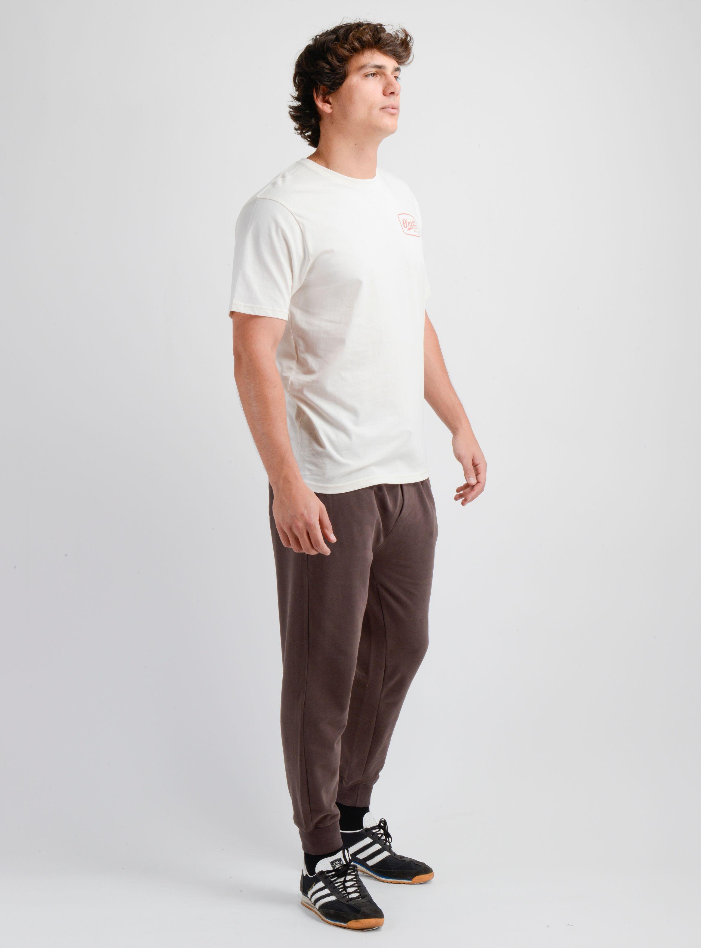 PANTALON BUZO TRANSFER  CAFÉ-3