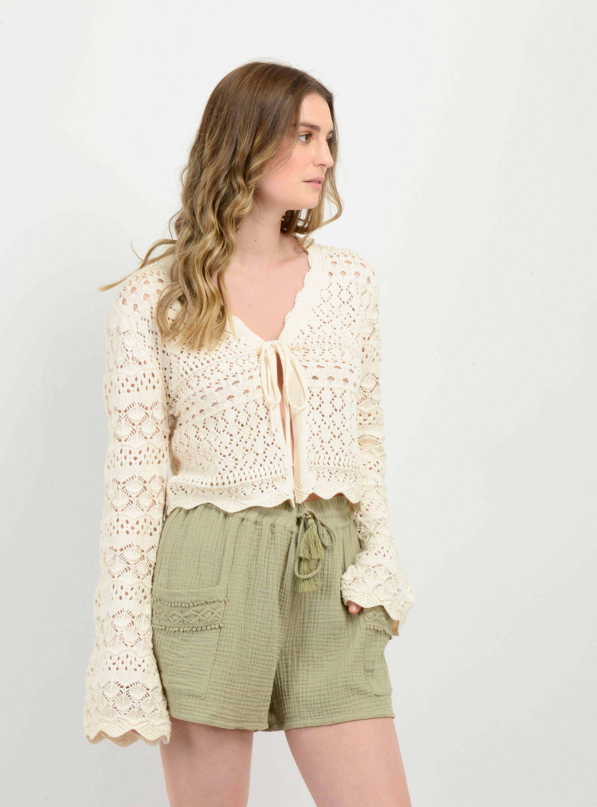 CHALECO BRIDGETTE BEIGE CLARO-3