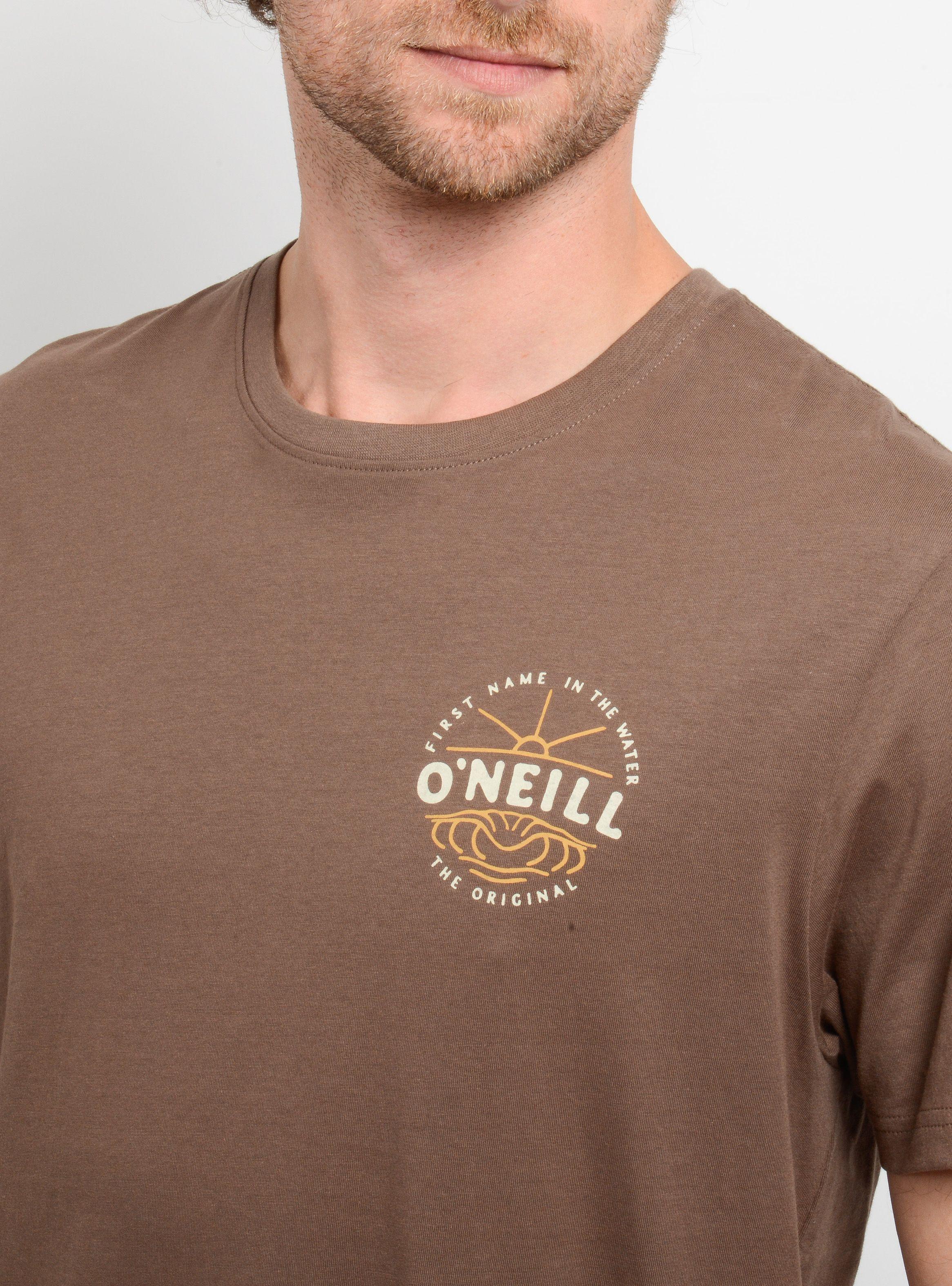 POLERA MANGA CORTA EMBOSSED CAFÉ-4