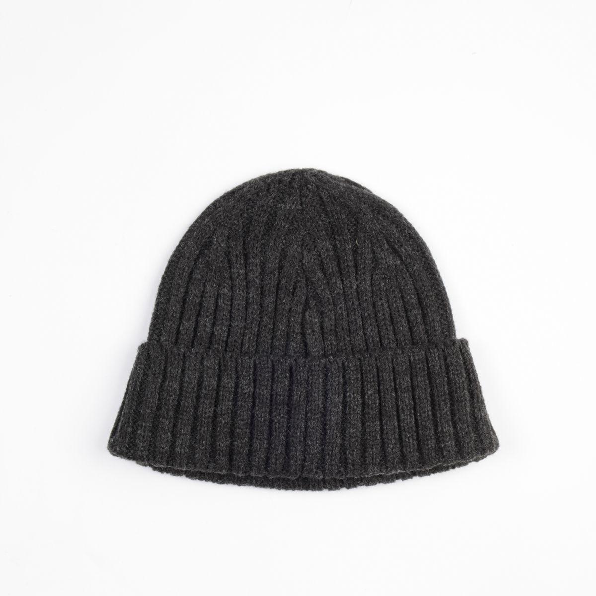 BEANIES BAVARO BEANIE GRIS OSCURO-4