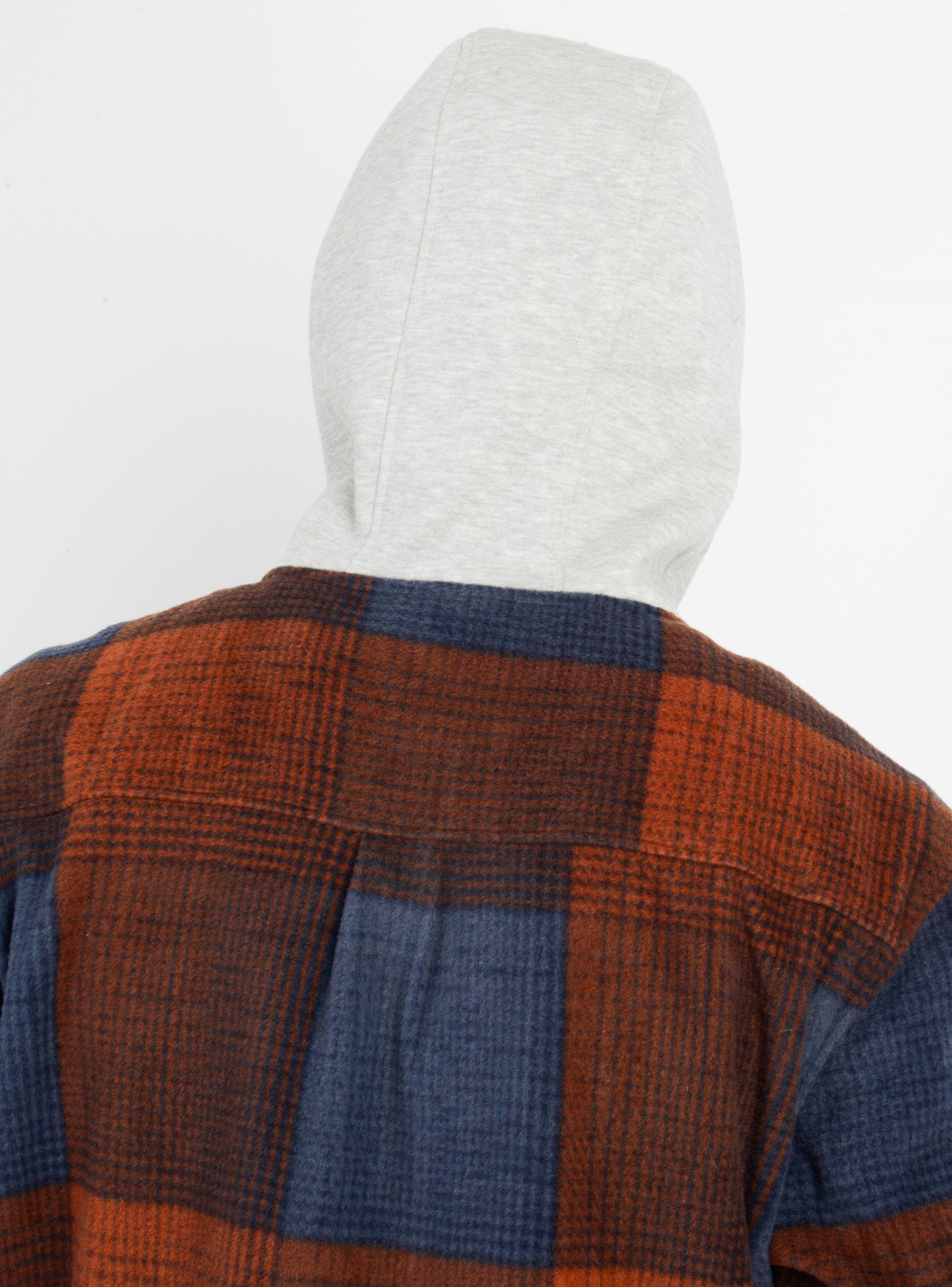 CAMISA POLAR CLAYTON HOOD AZUL-4