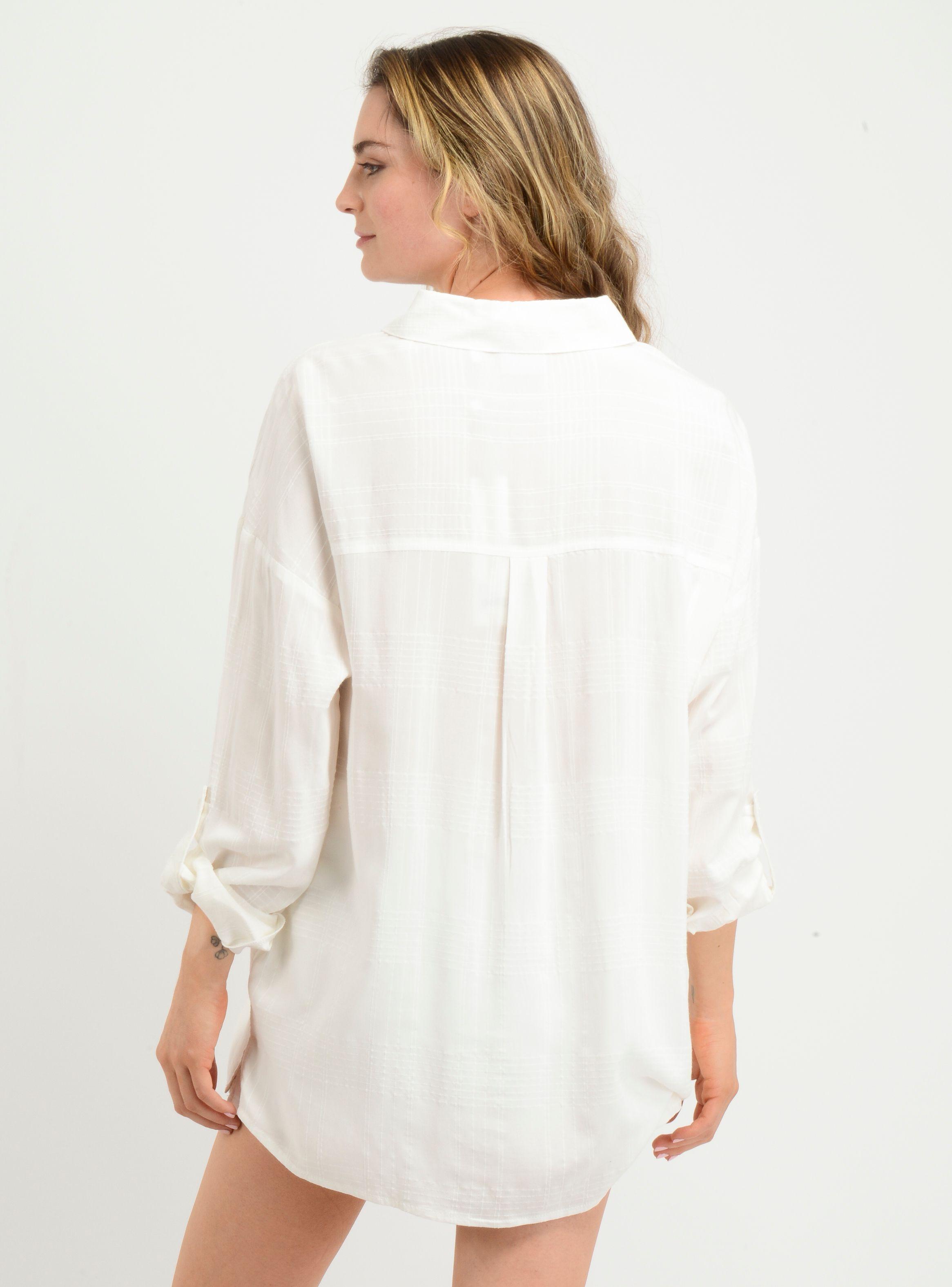 BLUSA MANGA LARGA KRYSTEN  BEIGE CLARO-2