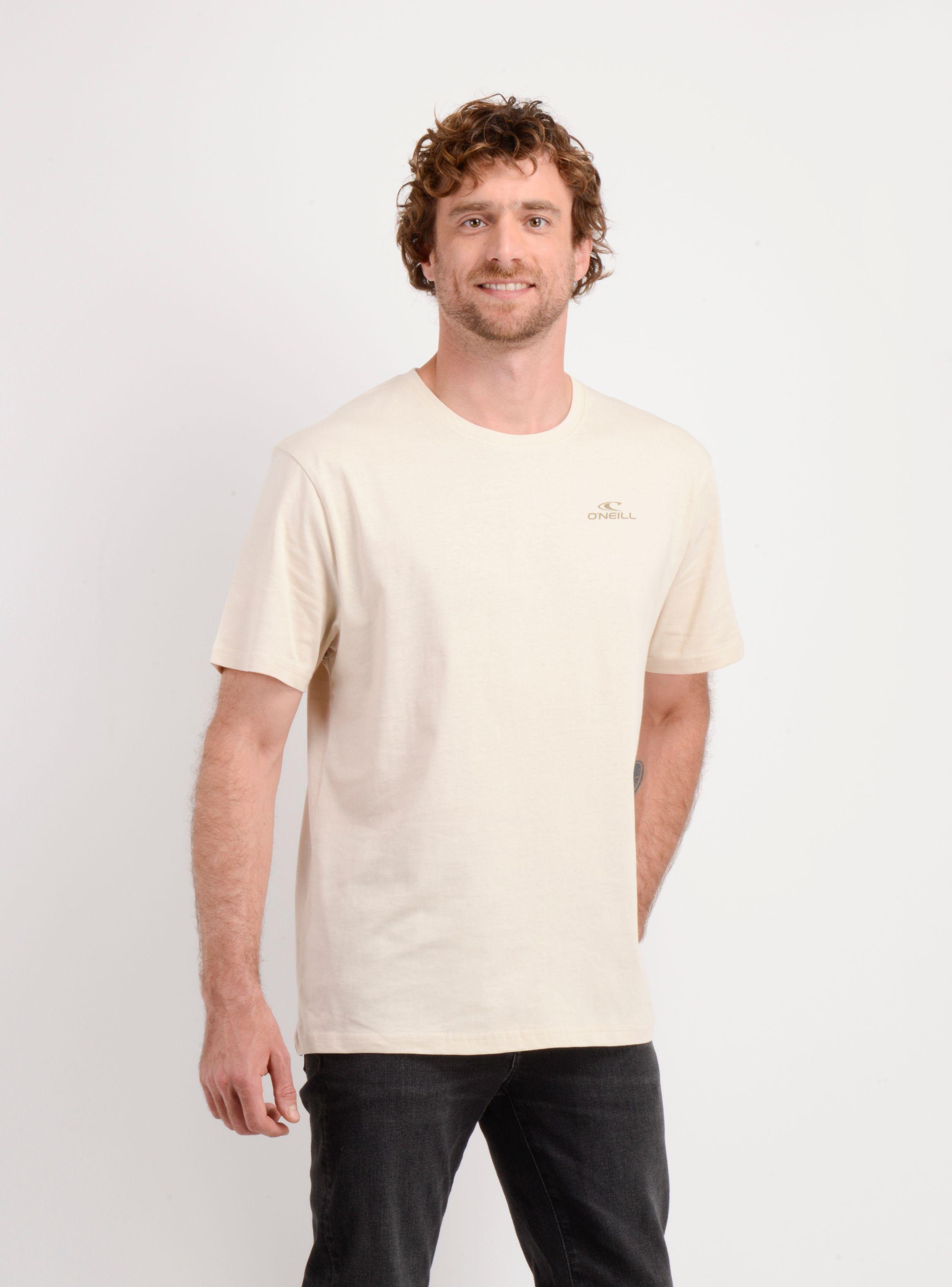 POLERA MANGA CORTA BLENDED BEIGE CLARO-3