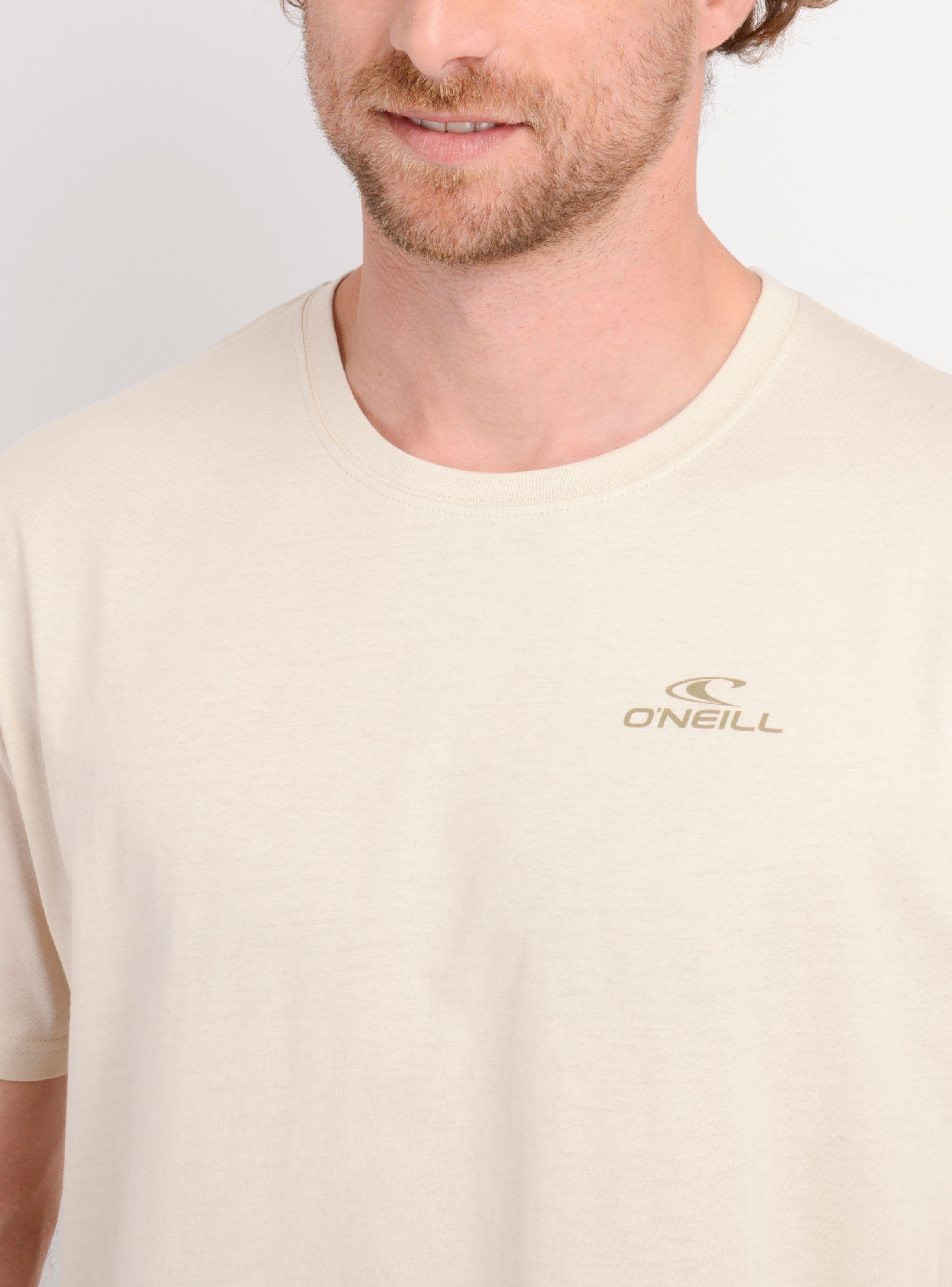 POLERA MANGA CORTA BLENDED BEIGE CLARO-4