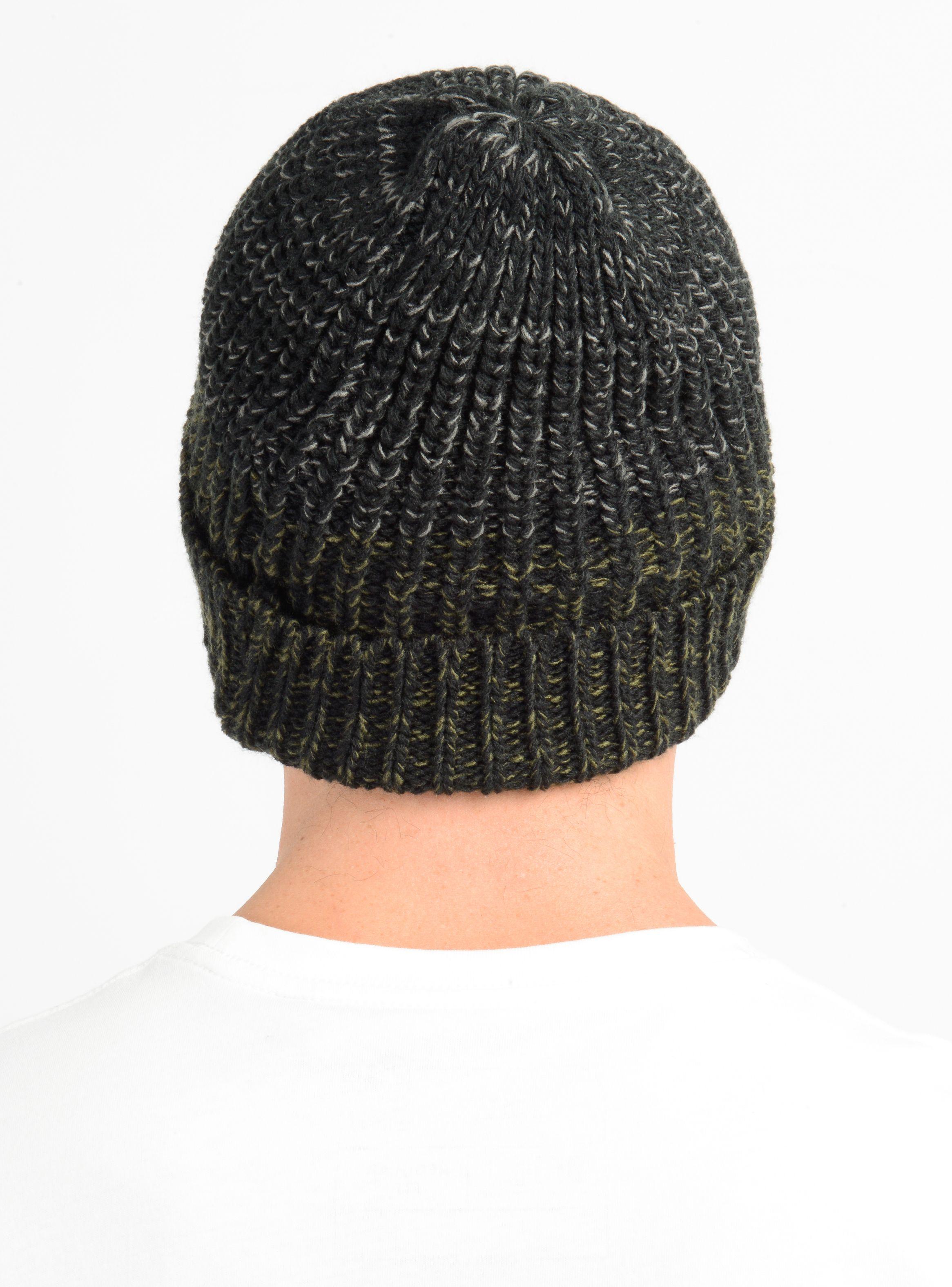 BEANIE RIPPLE  VERDE OSCURO-1