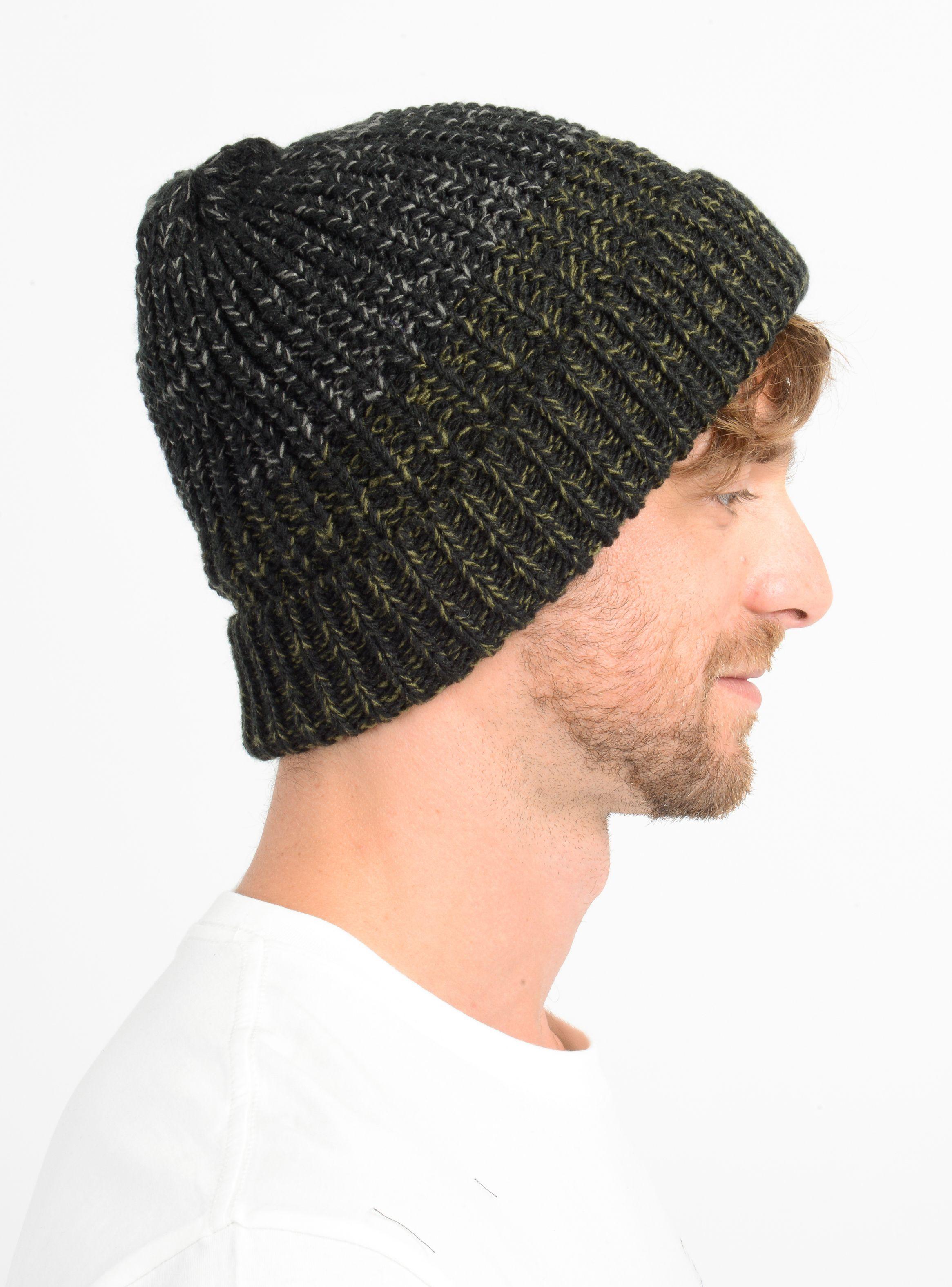 BEANIE RIPPLE  VERDE OSCURO-3