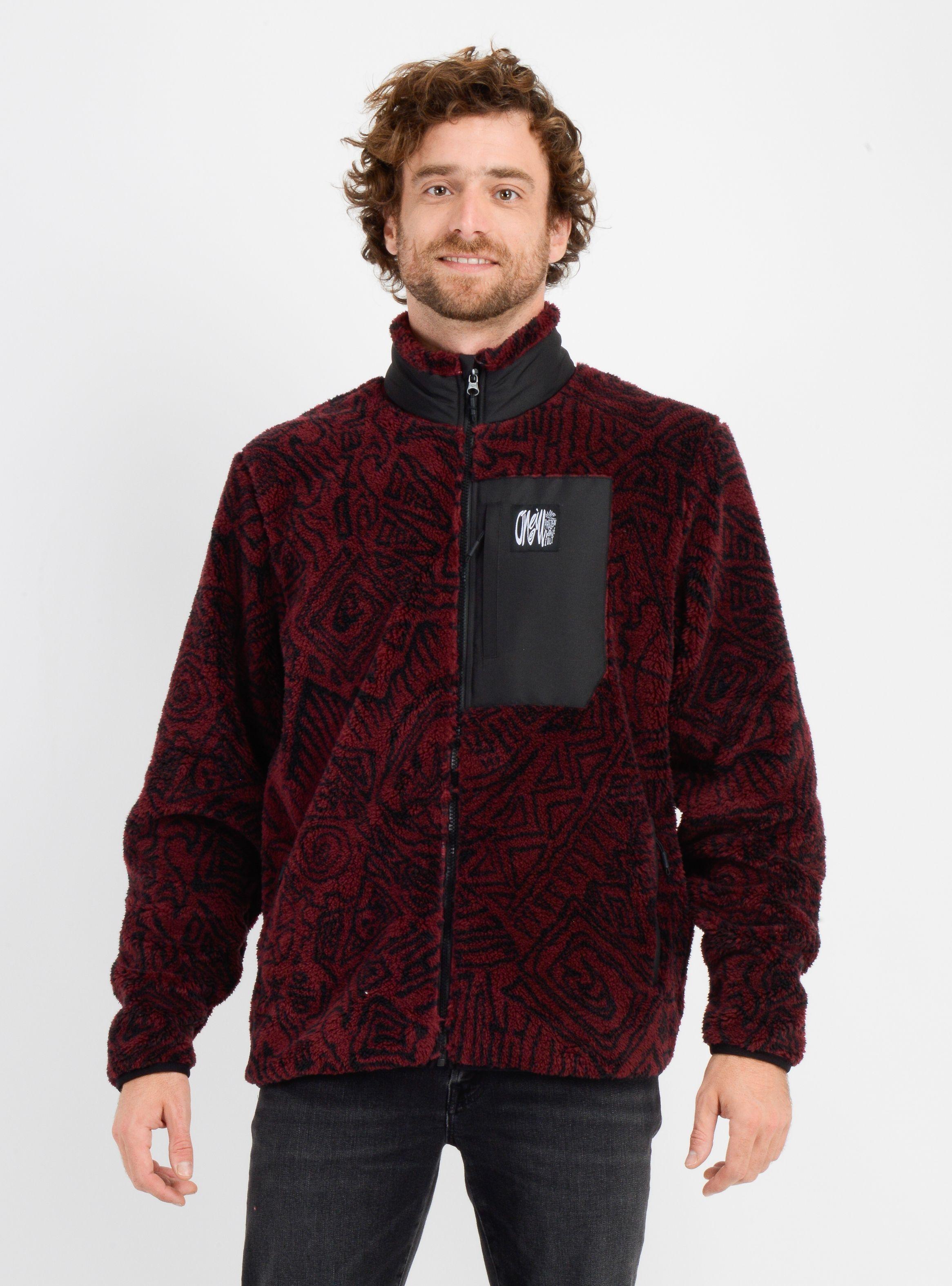 POLERON CHIPORRO SURF HEROES  ROJO OSCURO-0