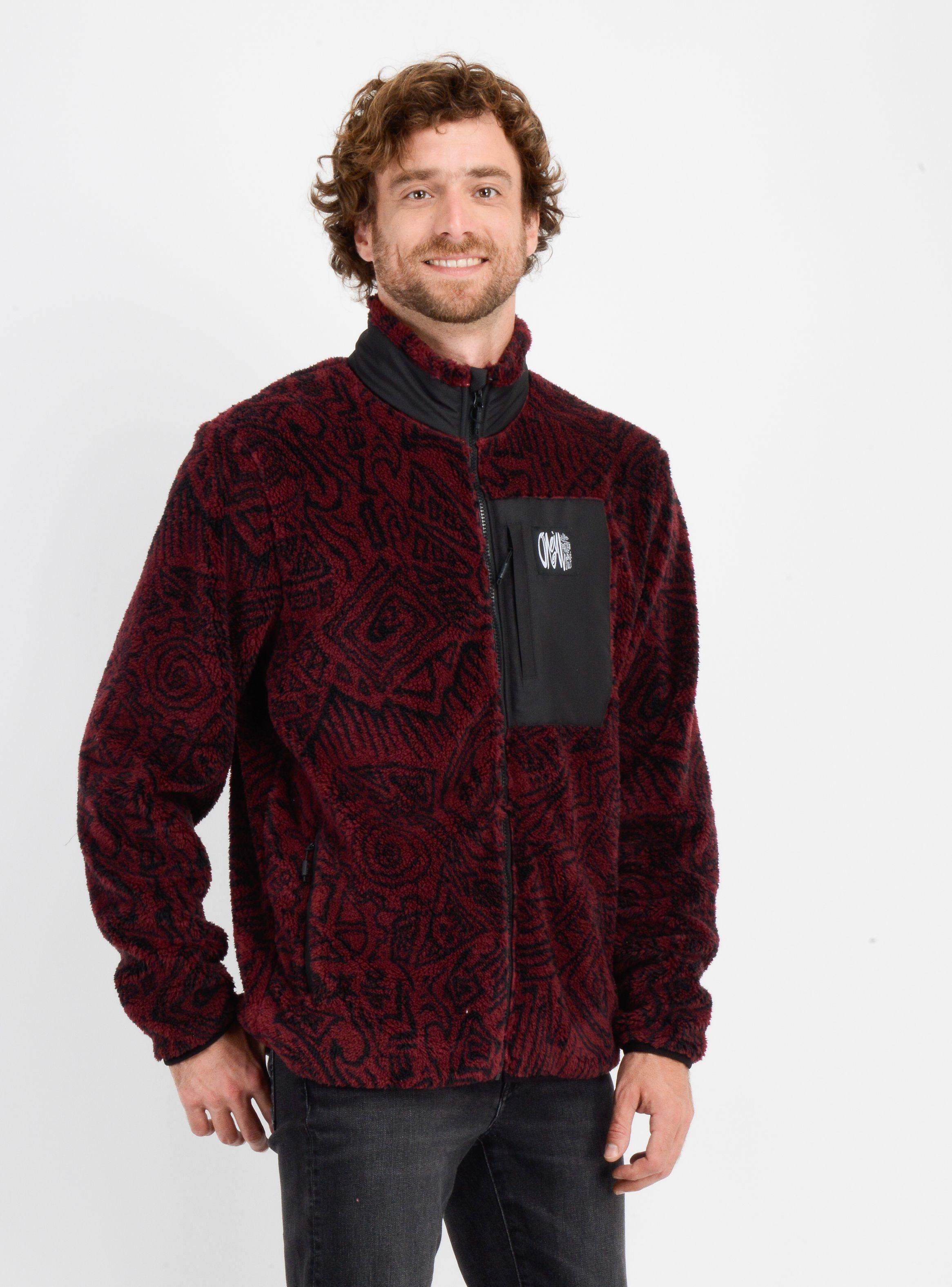 POLERON CHIPORRO SURF HEROES  ROJO OSCURO-3
