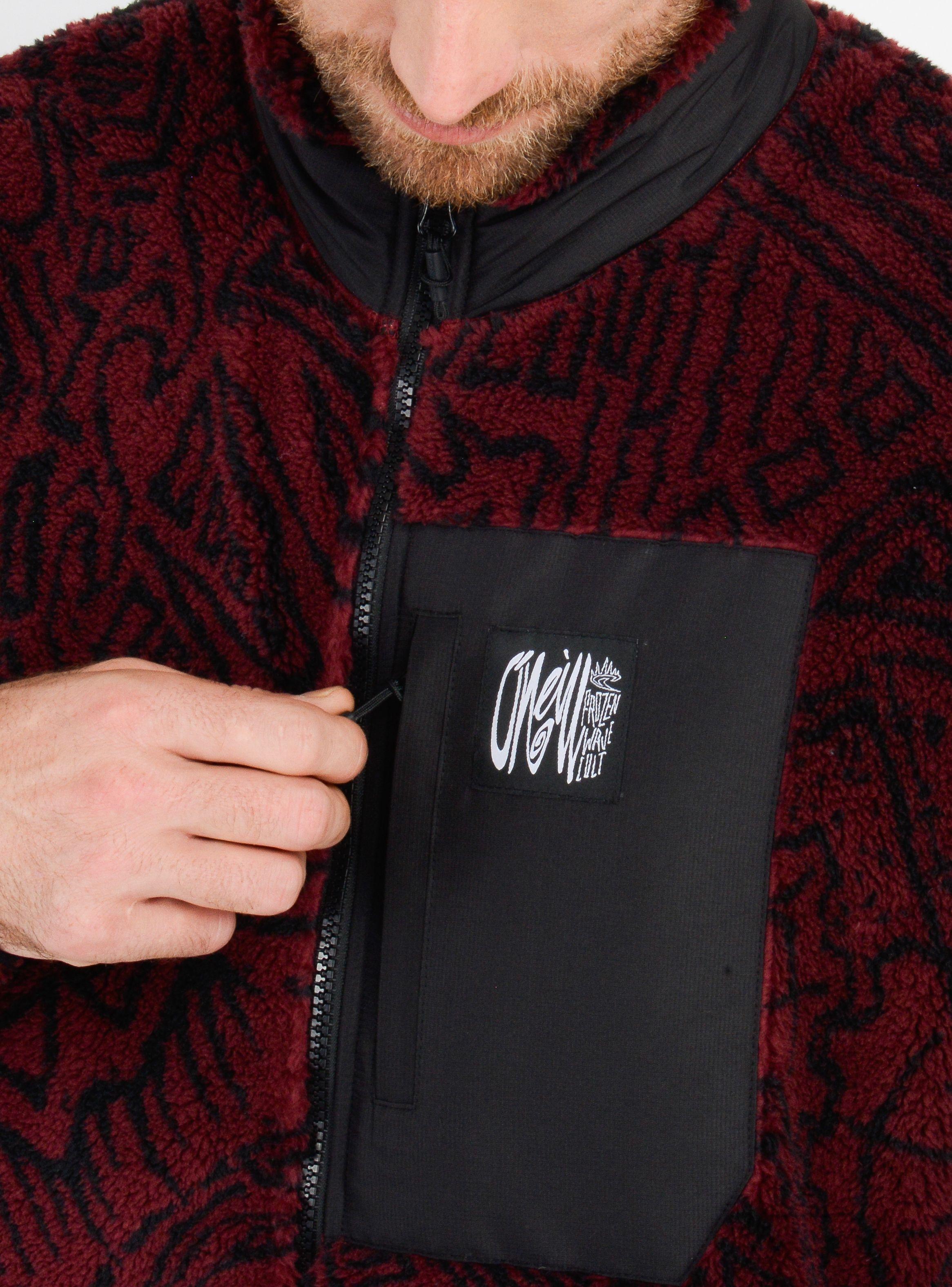 POLERON CHIPORRO SURF HEROES  ROJO OSCURO-4