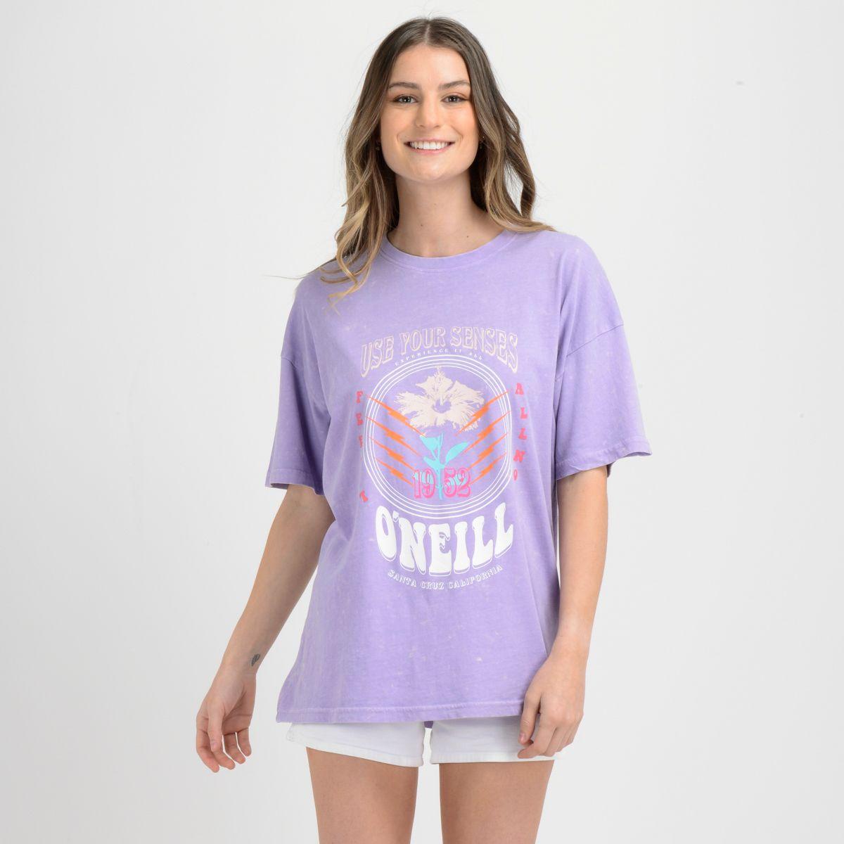 POLERA MANGA CORTA SENSES  MORADO-0