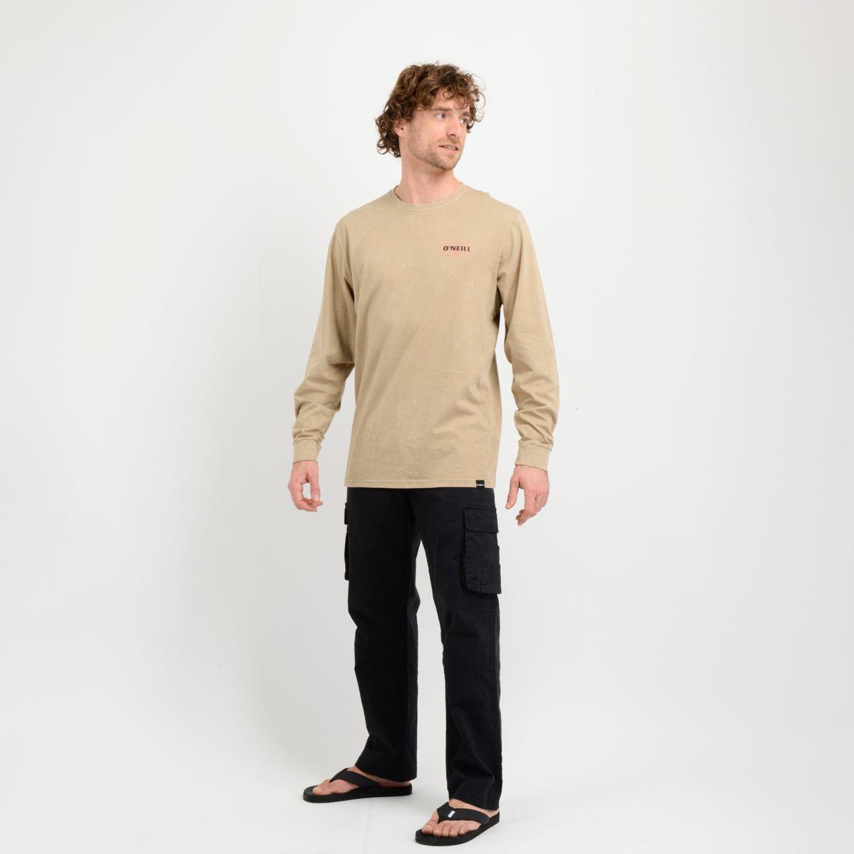 POLERA MANGA LARGA SPARE BEIGE-1