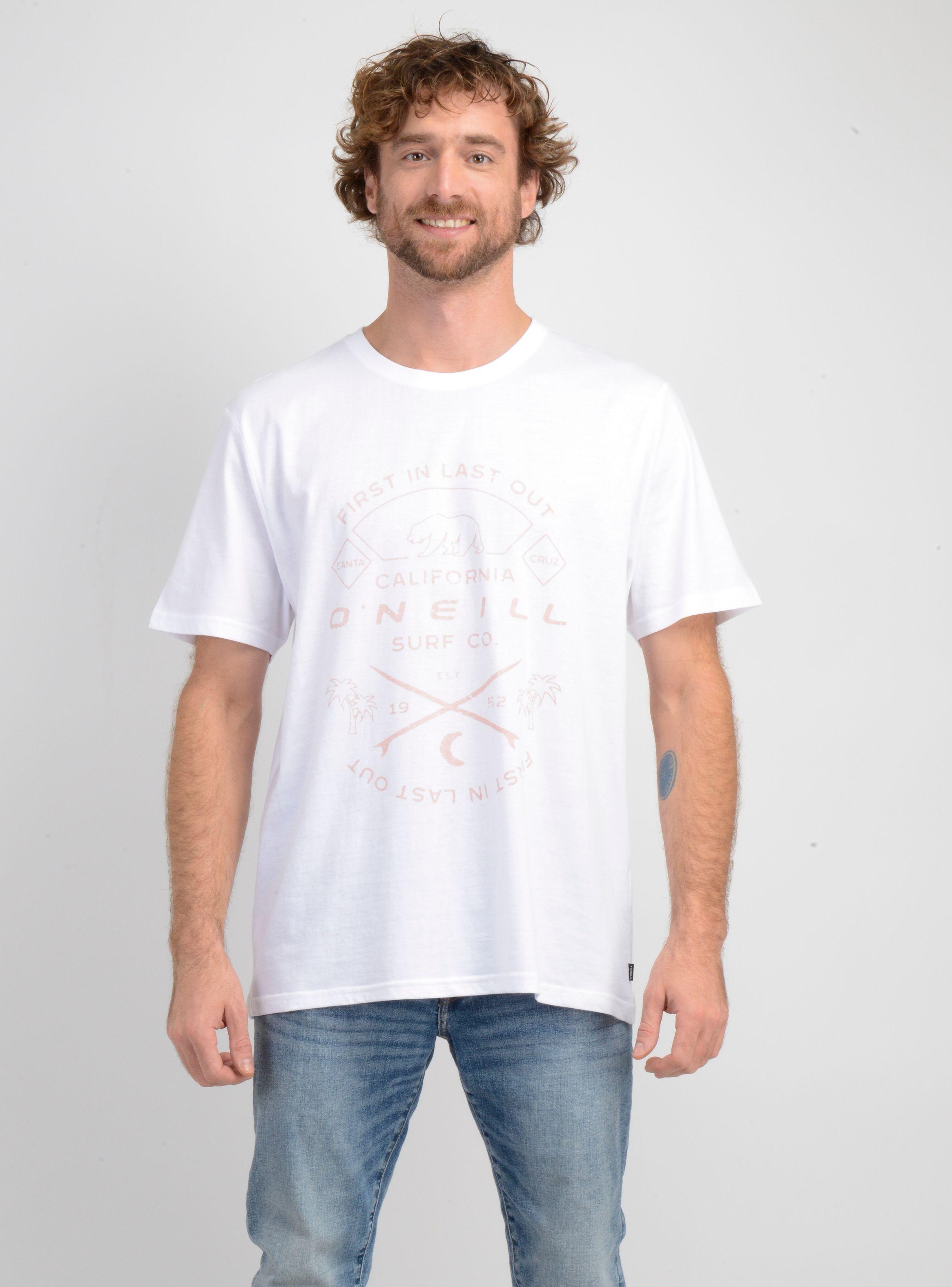 POLERA MANGA CORTA JACK O'NEILL MUIR BLANCO-0