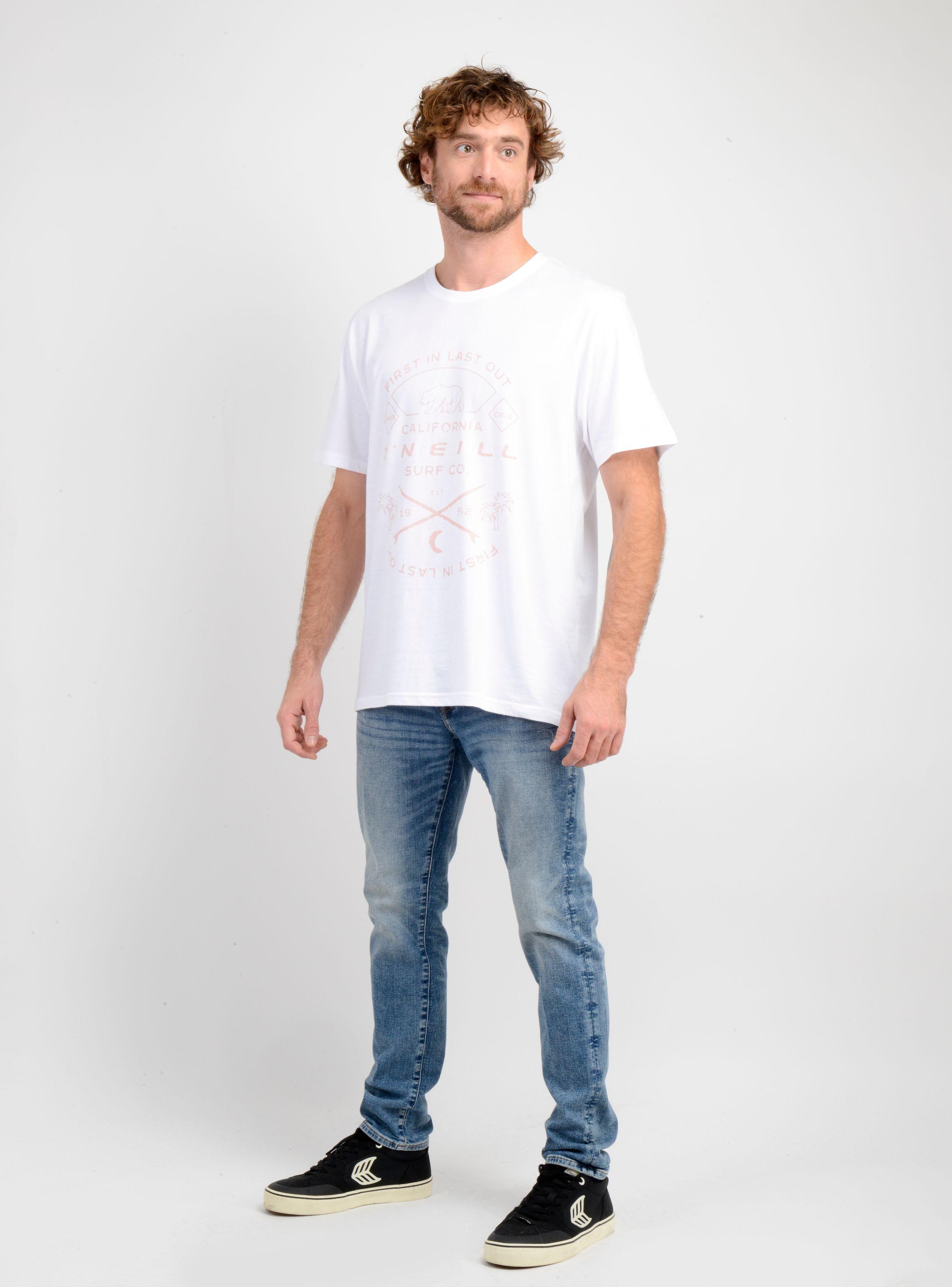 POLERA MANGA CORTA JACK O'NEILL MUIR BLANCO-2