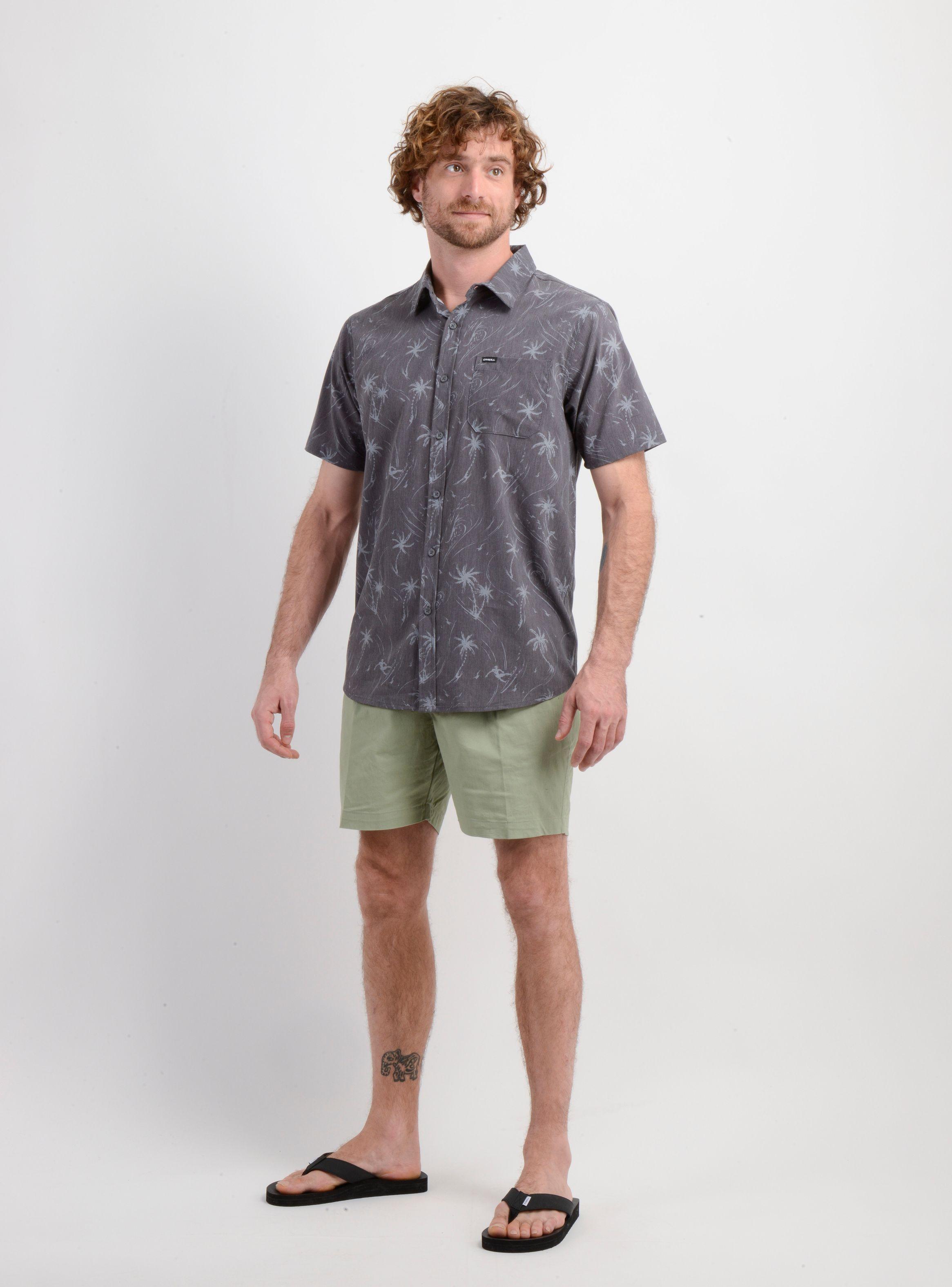 BERMUDA GABARDINA PORTER II VERDE OSCURO-2