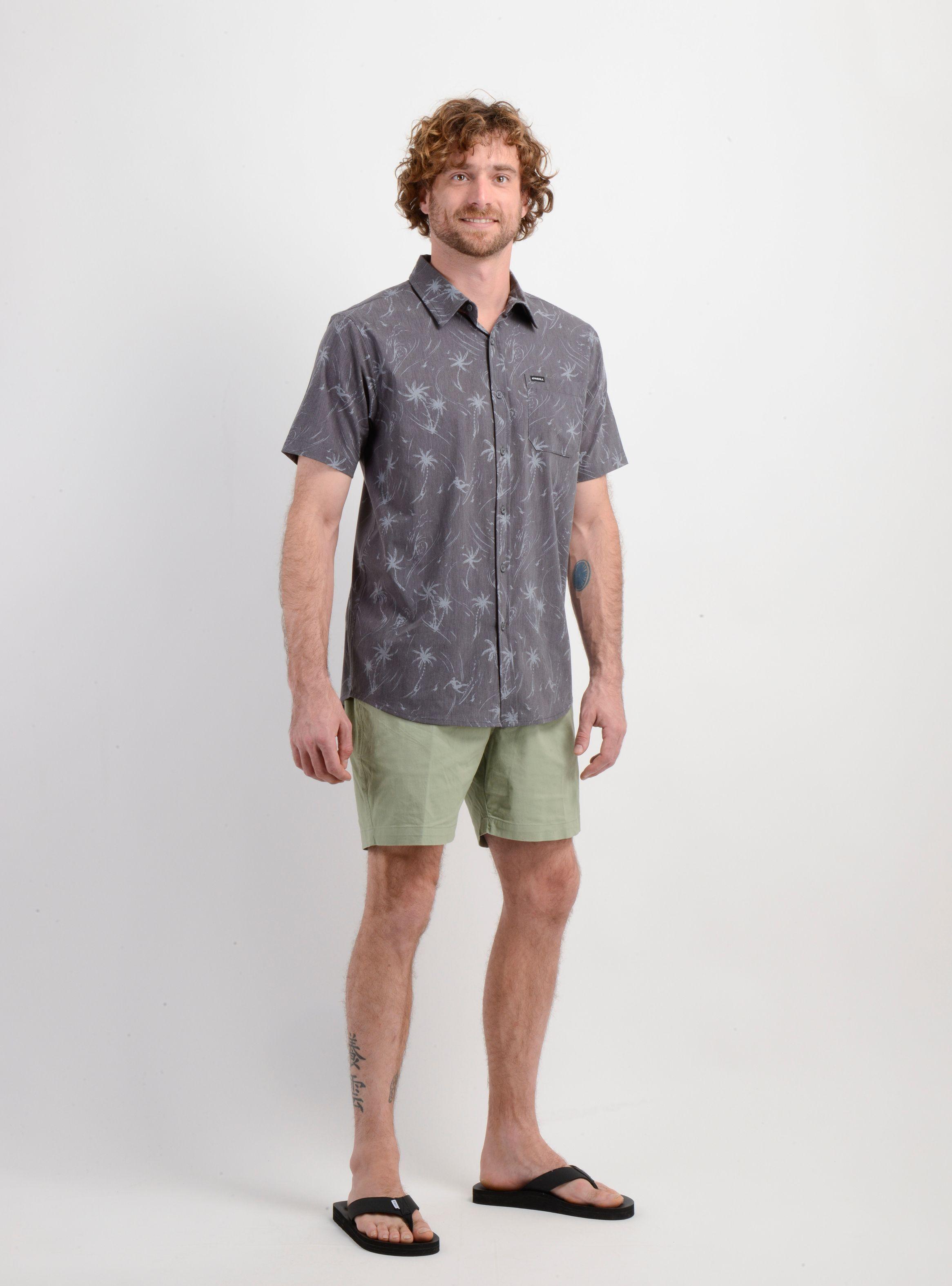 BERMUDA GABARDINA PORTER II VERDE OSCURO-3