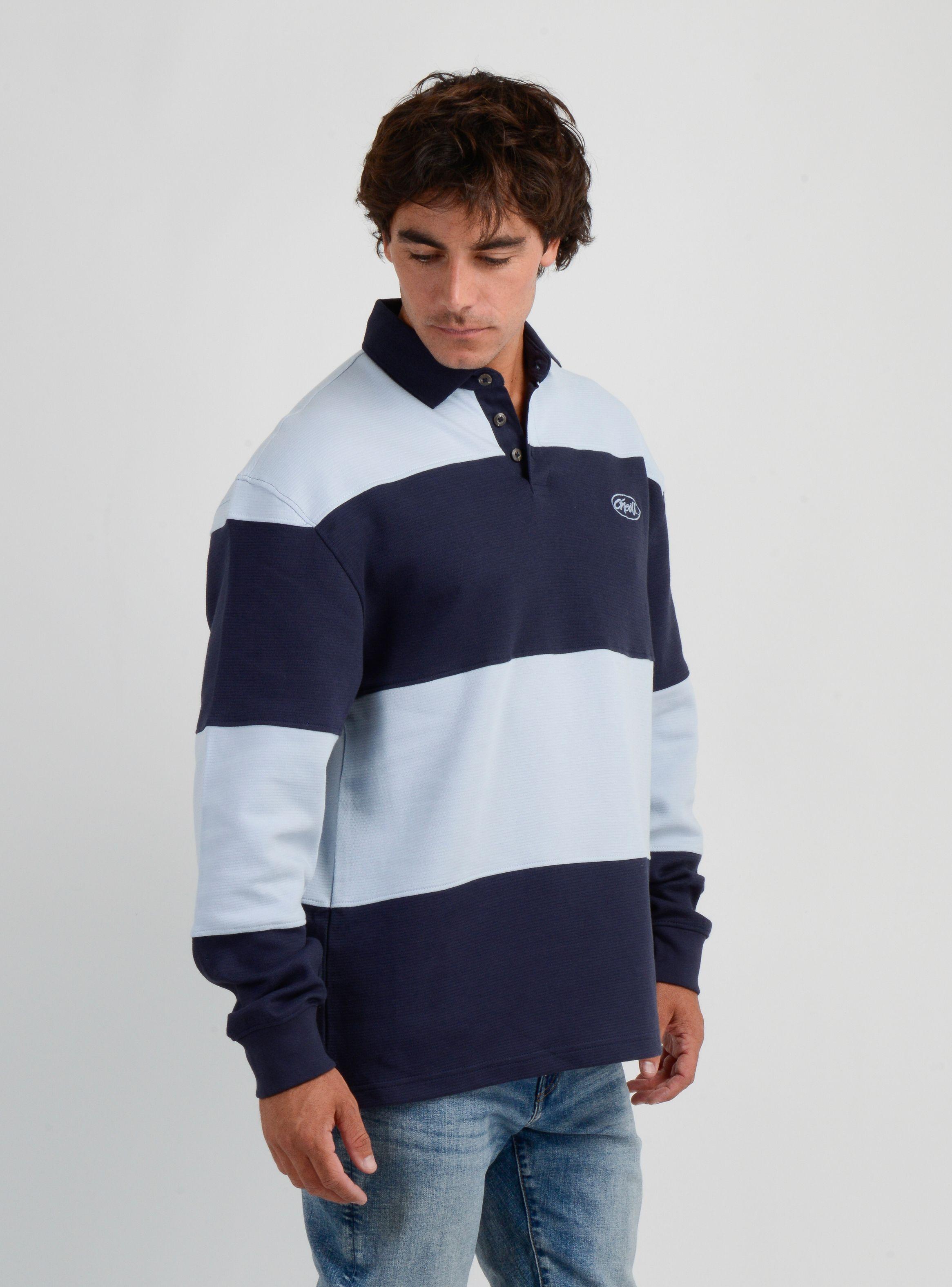 POLERA MANGA LARGA SMASHER II AZUL OSCURO-3