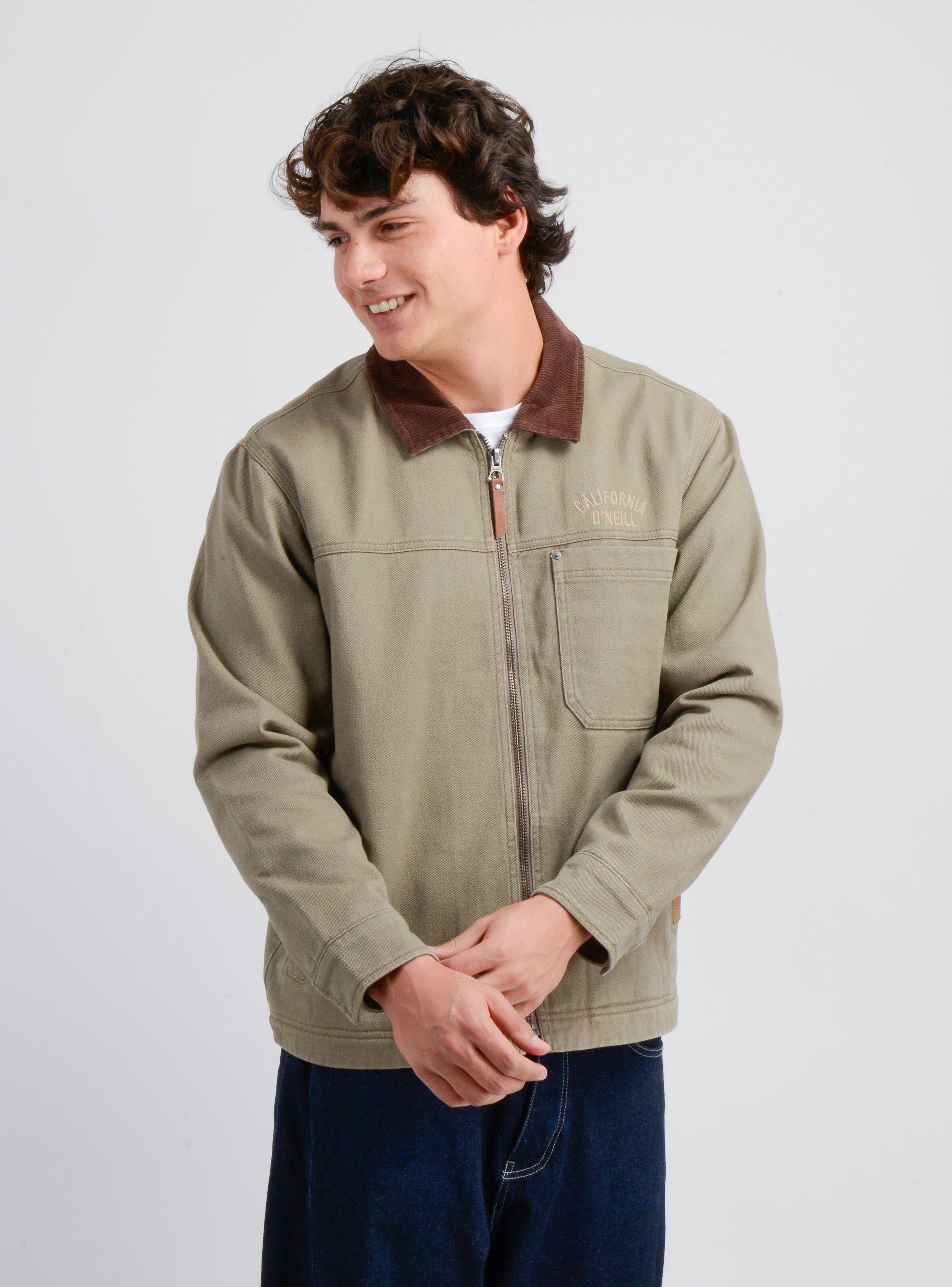 CHAQUETA DISTRICT BEIGE OSCURO-3