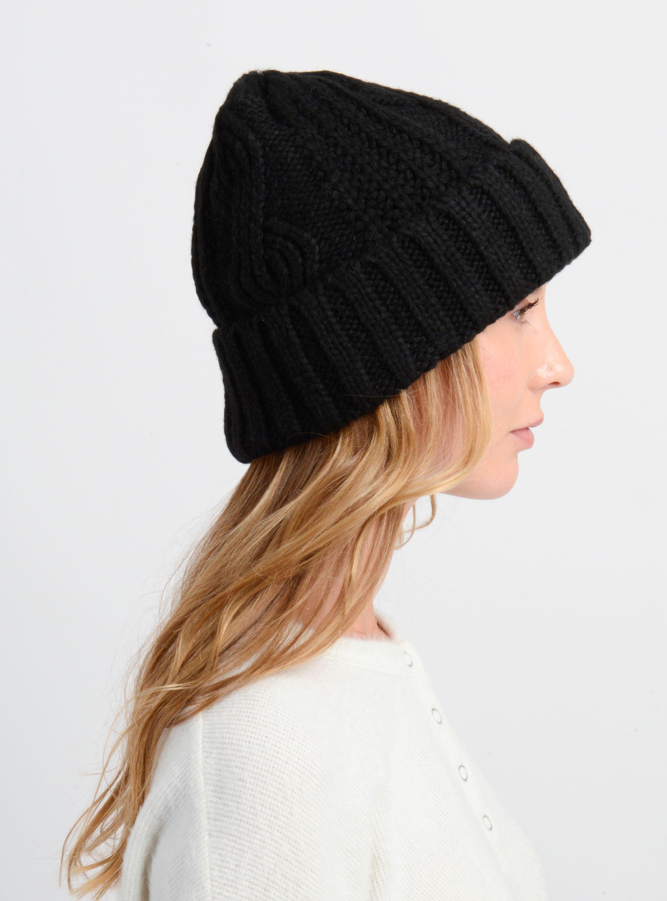 BEANIE AVA NEGRO-3