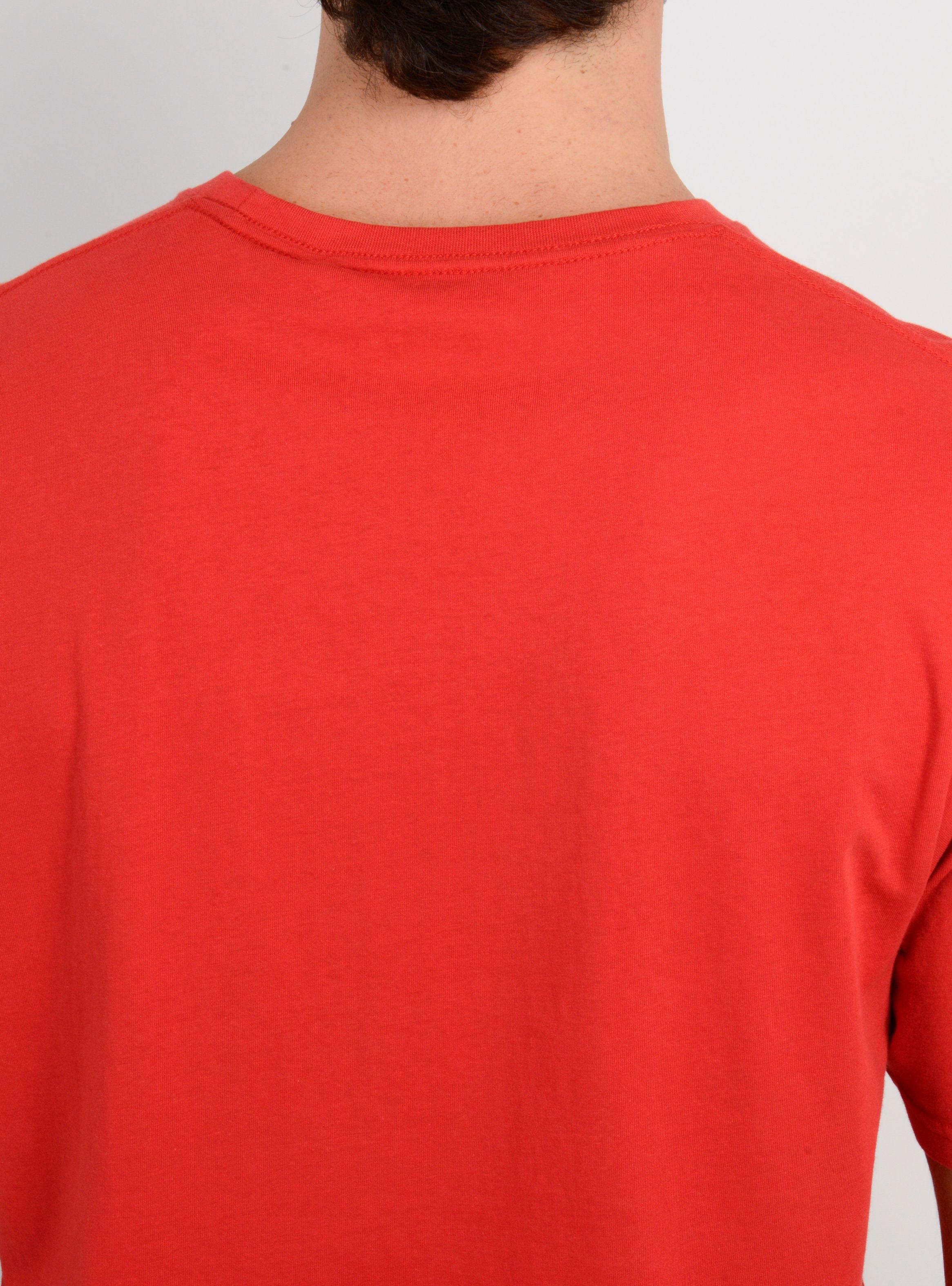POLERA MANGA CORTA OG BADGE  ROJO-5
