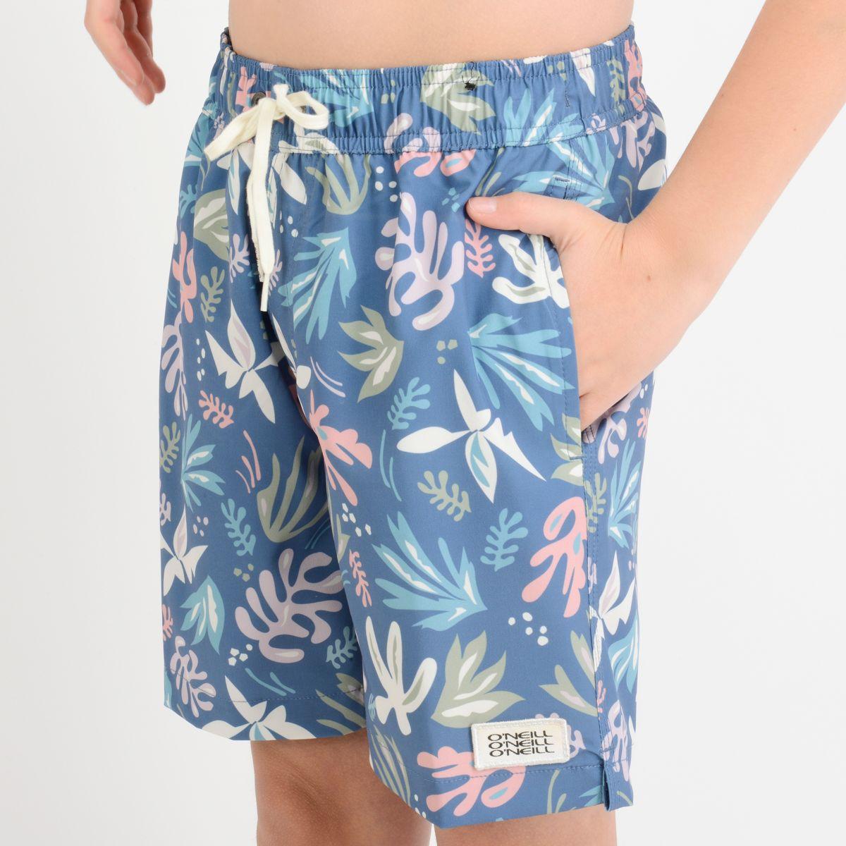 TRAJE DE BAÑO MAILE   VOLLEY  AZUL-4