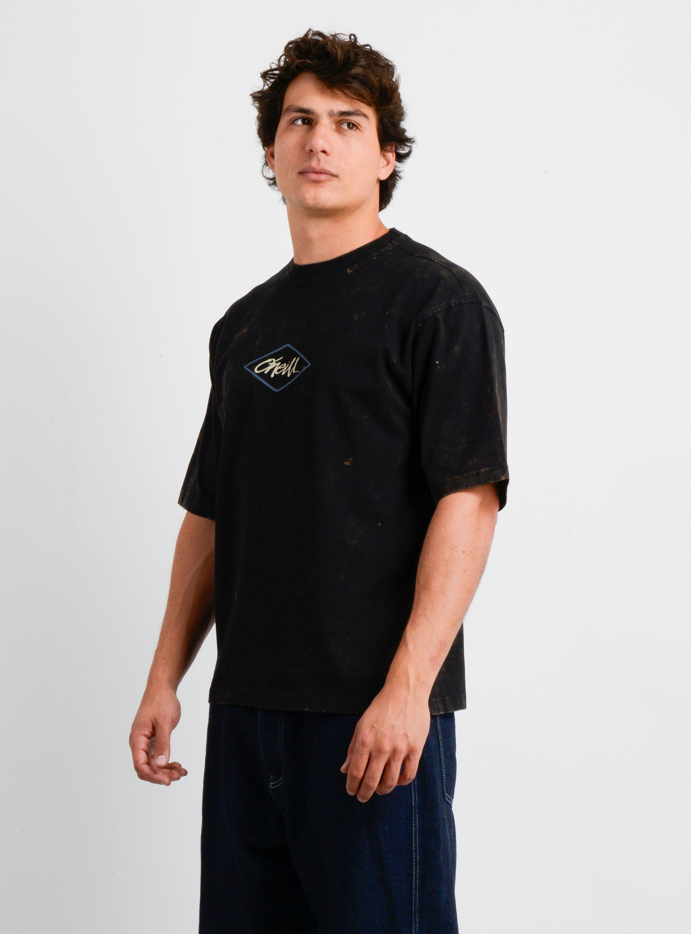 POLERA MANGA CORTA DIAMOND NEGRO-2