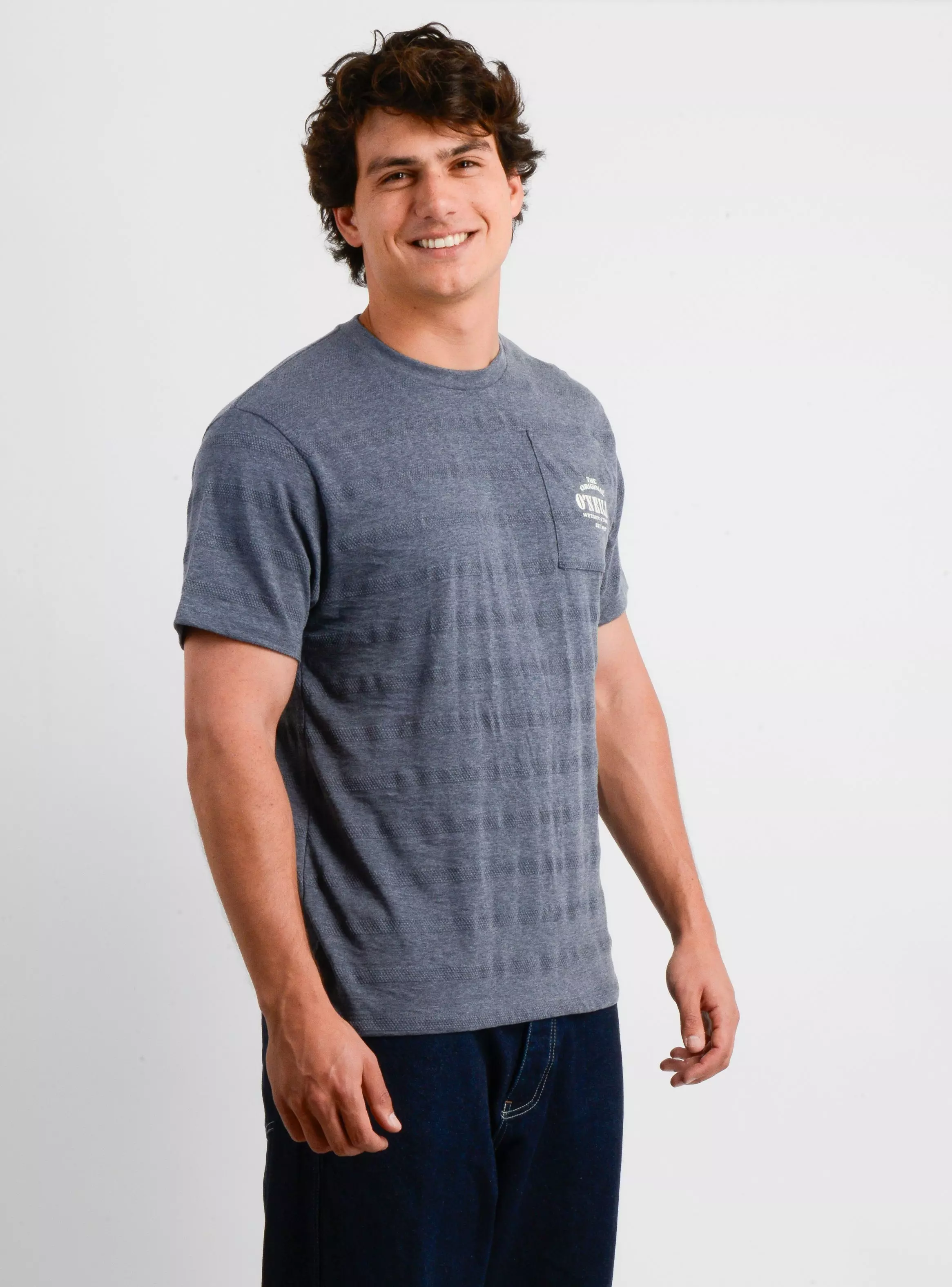 POLERA MANGA CORTA DINSMORE II AZUL OSCURO-3