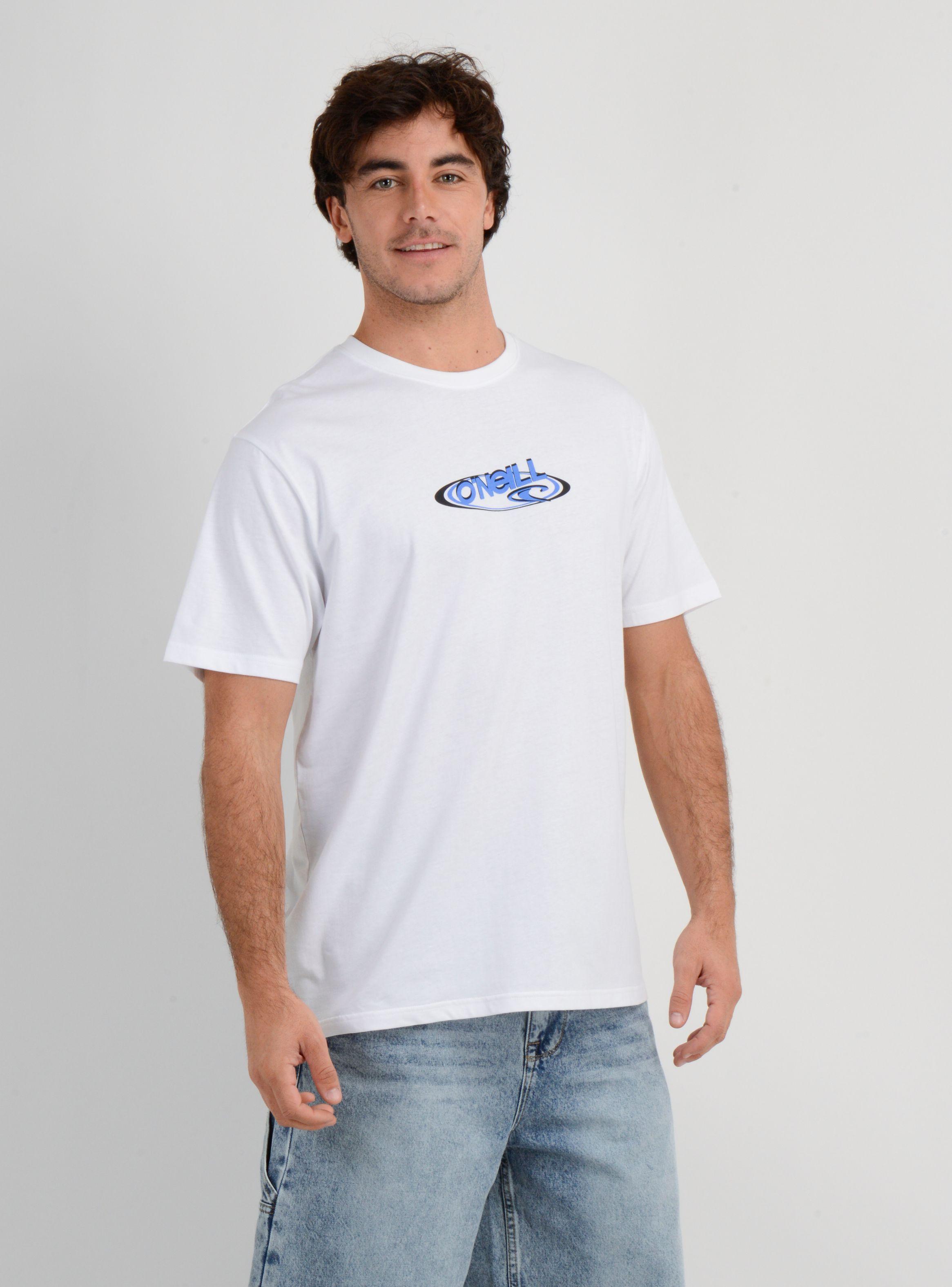 POLERA MANGA CORTA BOARD 90'S BLANCO-3