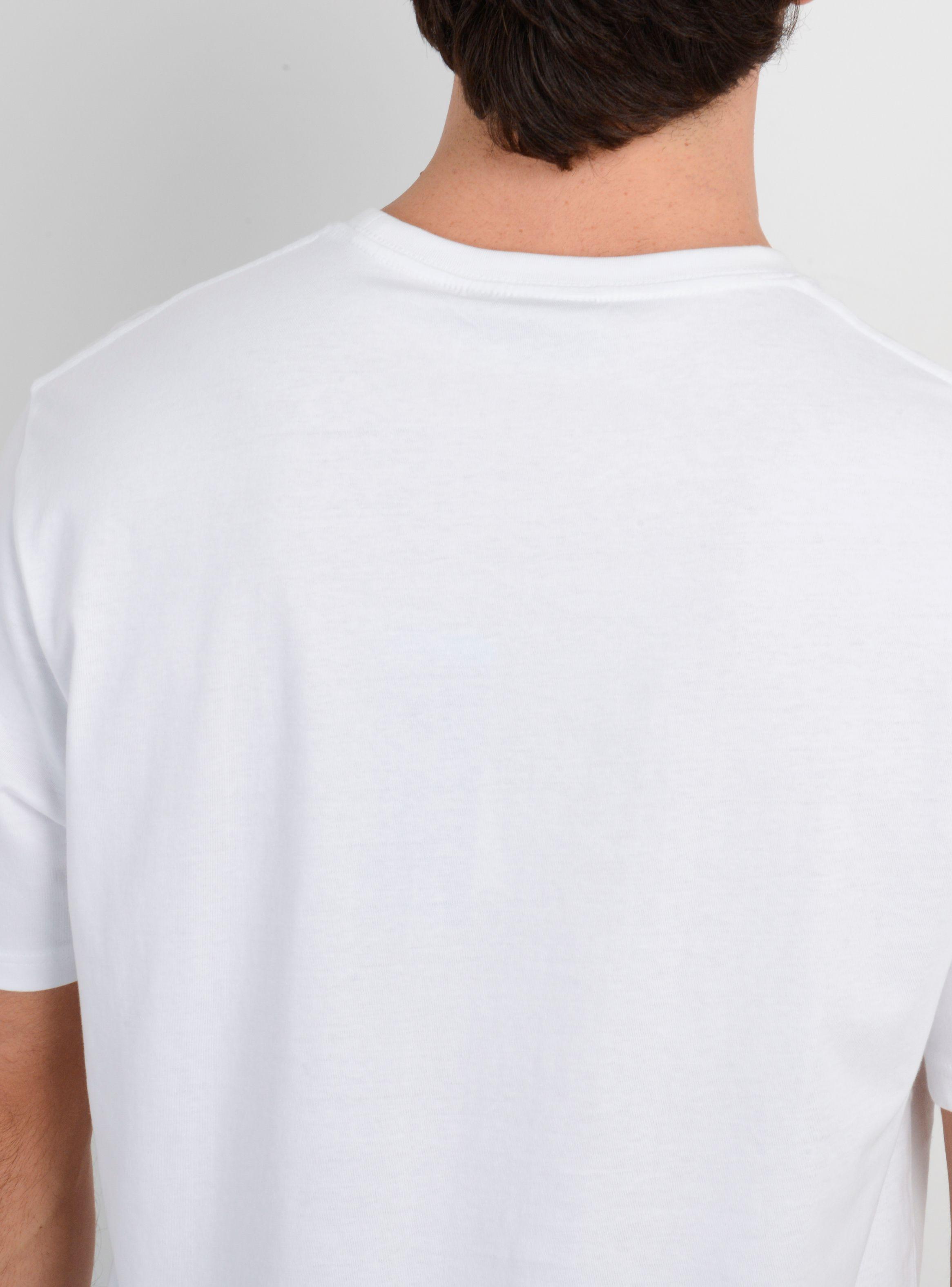 POLERA MANGA CORTA BOARD 90'S BLANCO-5