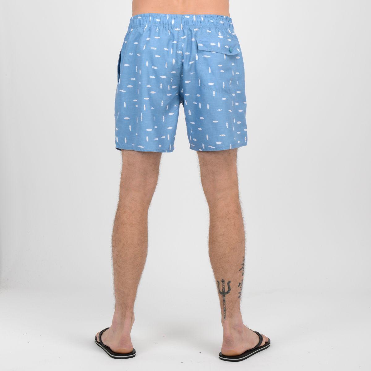 BOARDSHORT PARADISE  AZUL CLARO-1
