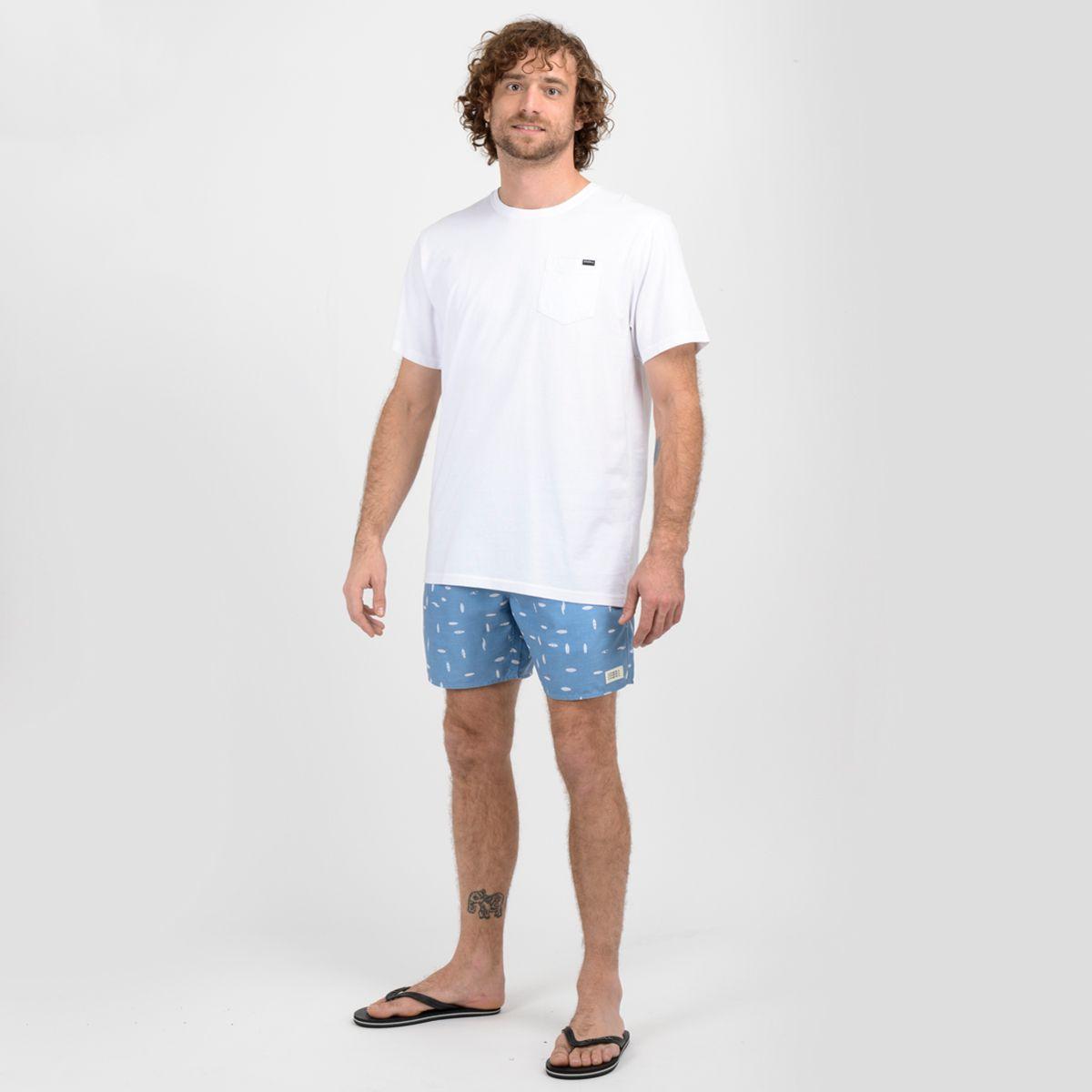BOARDSHORT PARADISE  AZUL CLARO-5