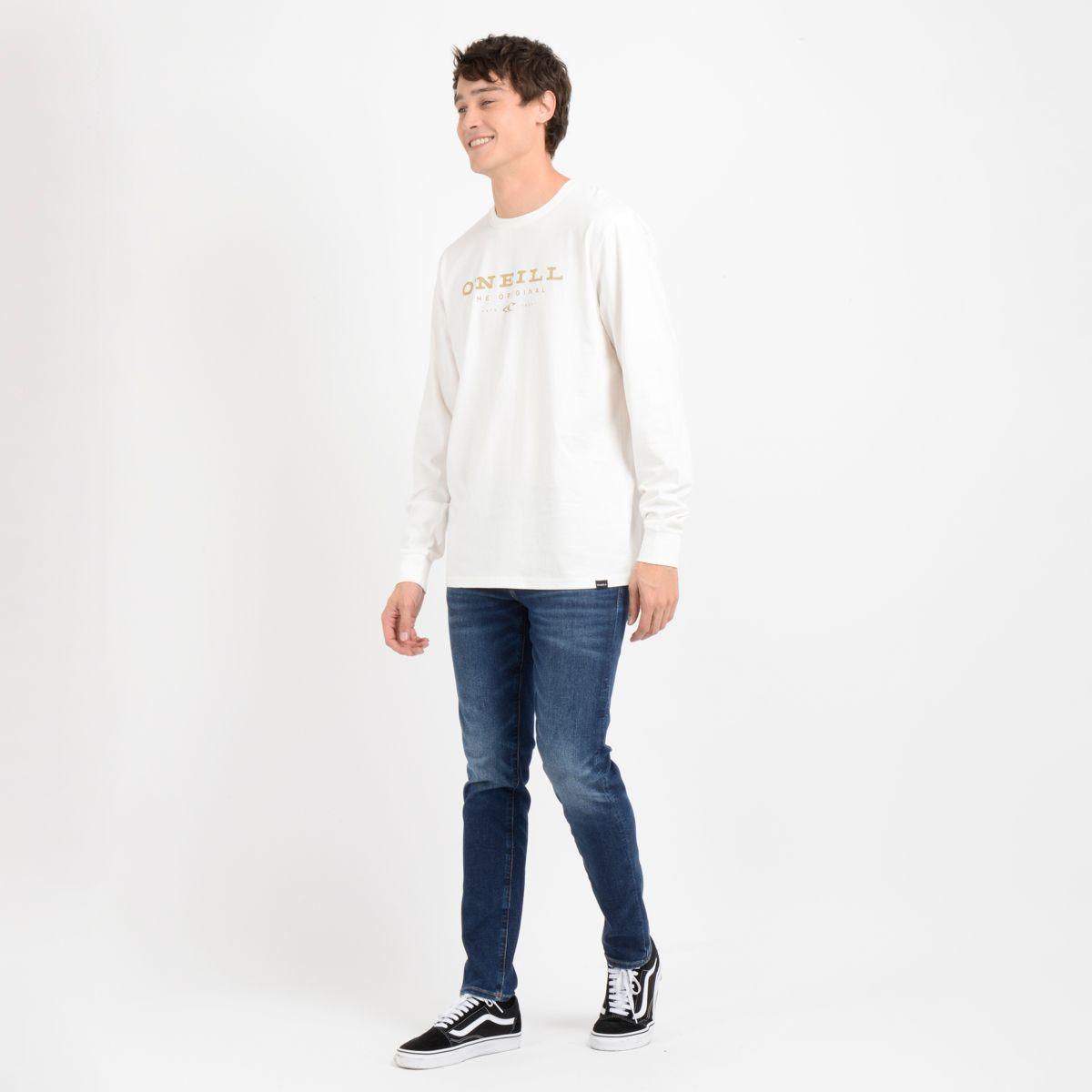 POLERA MANGA LARGA LET'S GO BEIGE CLARO-3