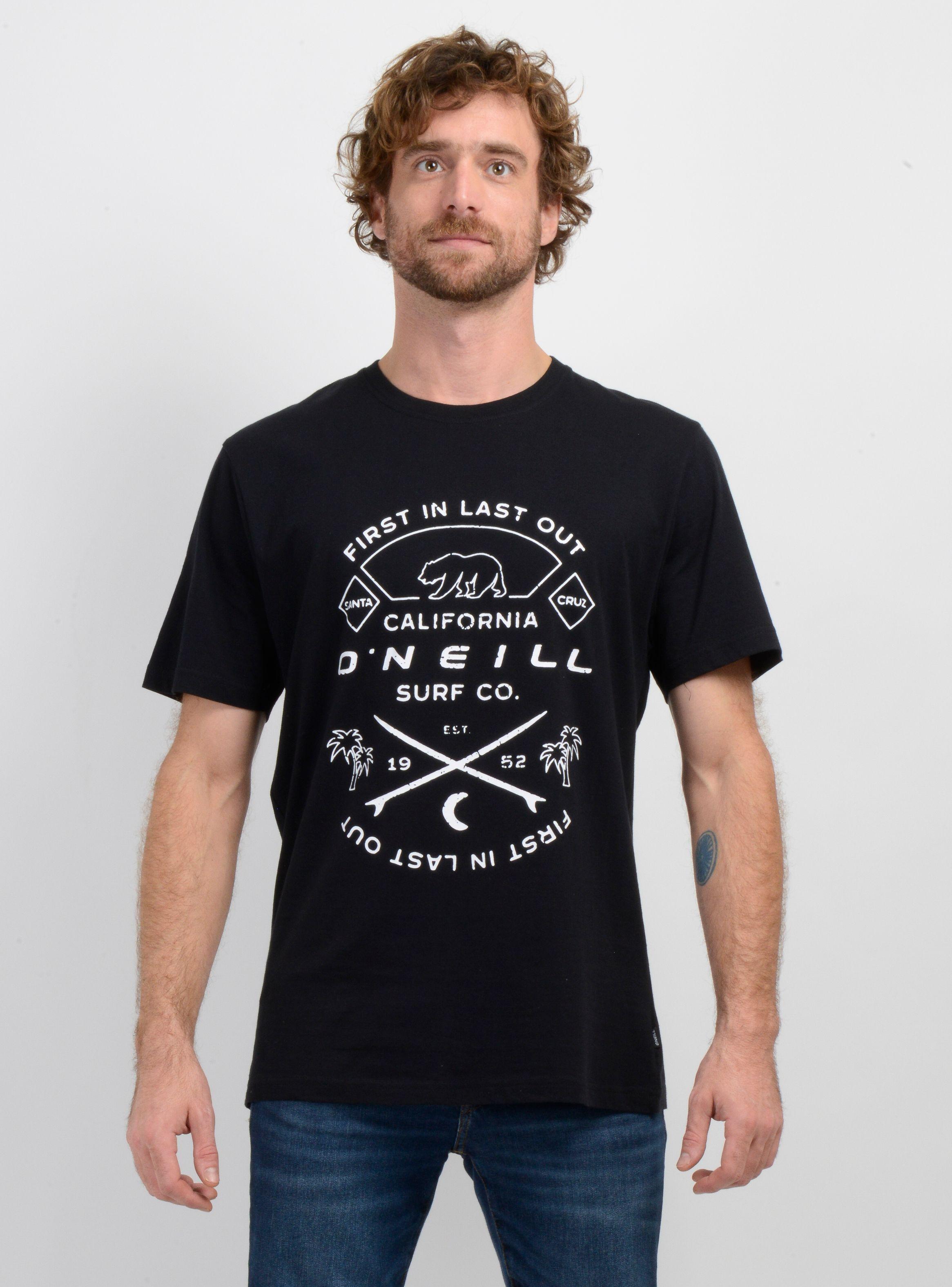 POLERA MANGA CORTA JACK O'NEILL MUIR NEGRO-0