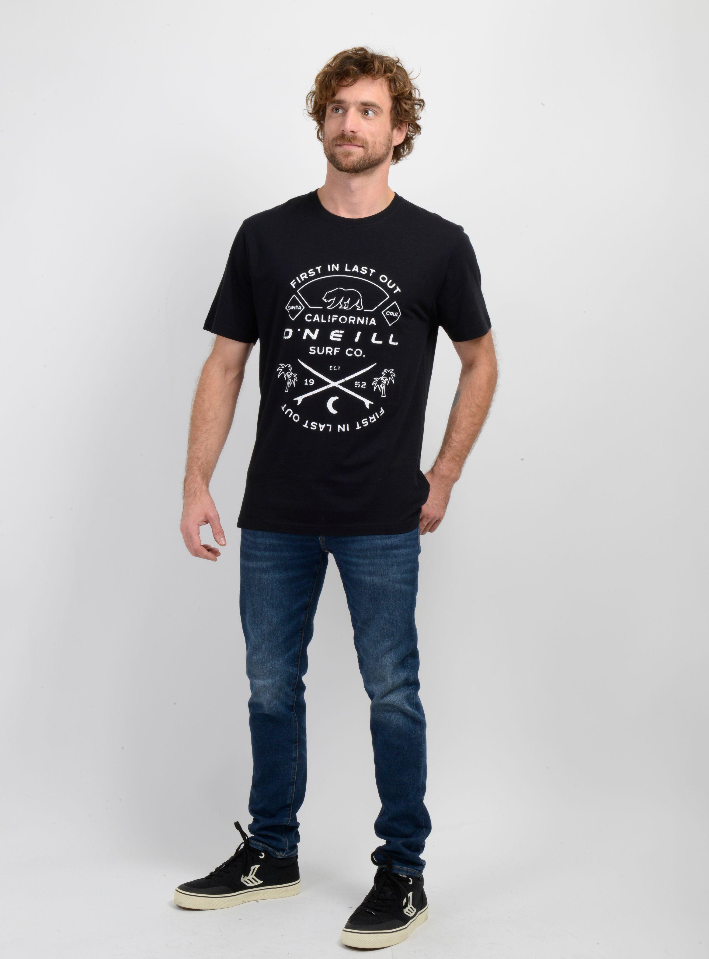 POLERA MANGA CORTA JACK O'NEILL MUIR NEGRO-2