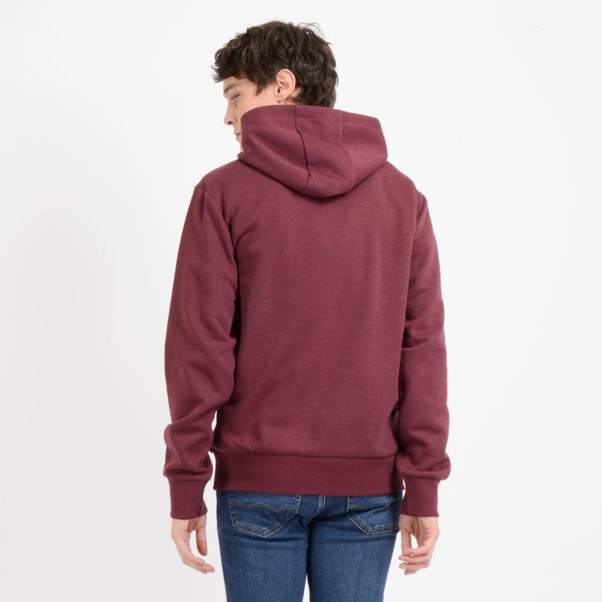 POLERON HODDIE ROJO OSCURO FUTURE SURFHOODIE-1
