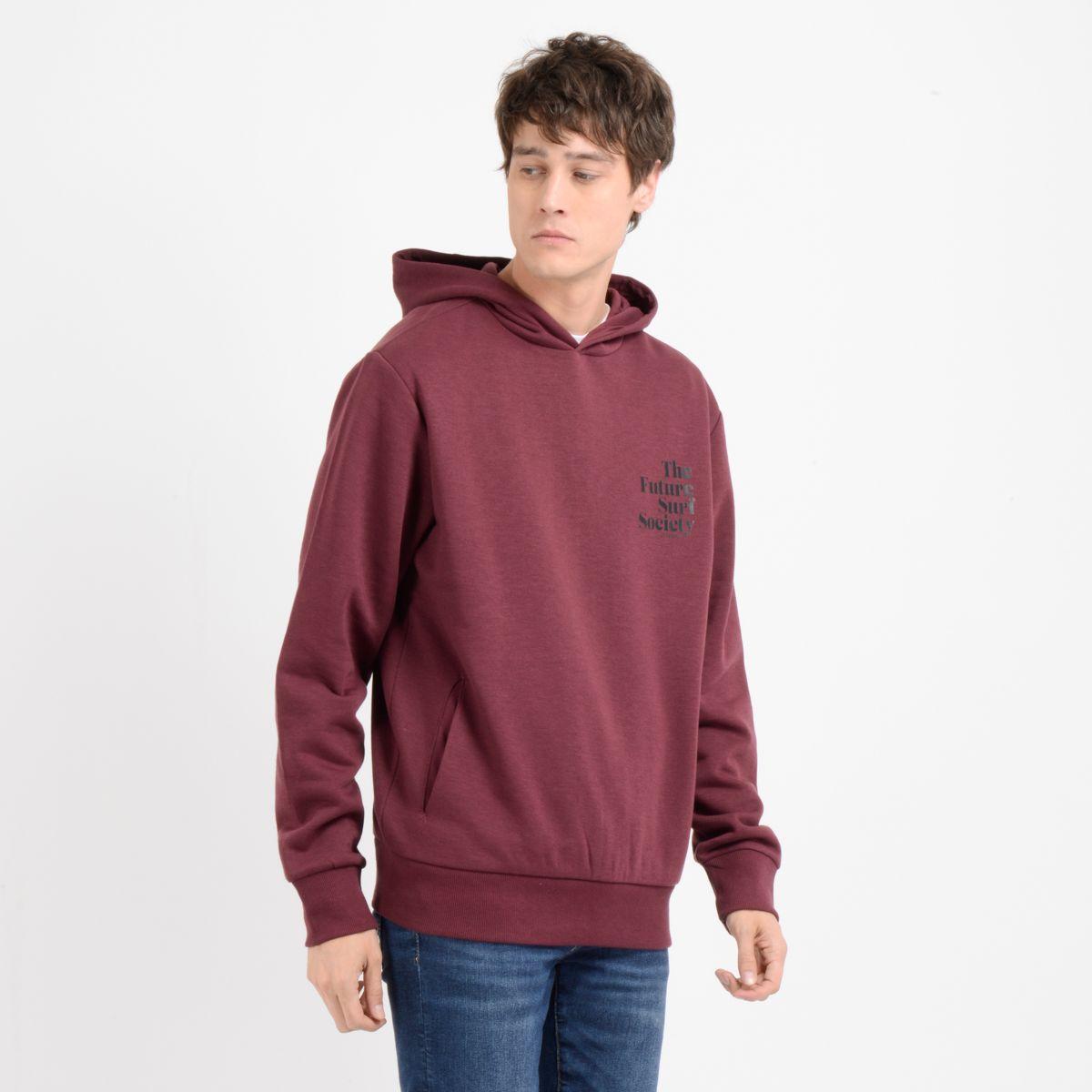 POLERON HODDIE ROJO OSCURO FUTURE SURFHOODIE-2