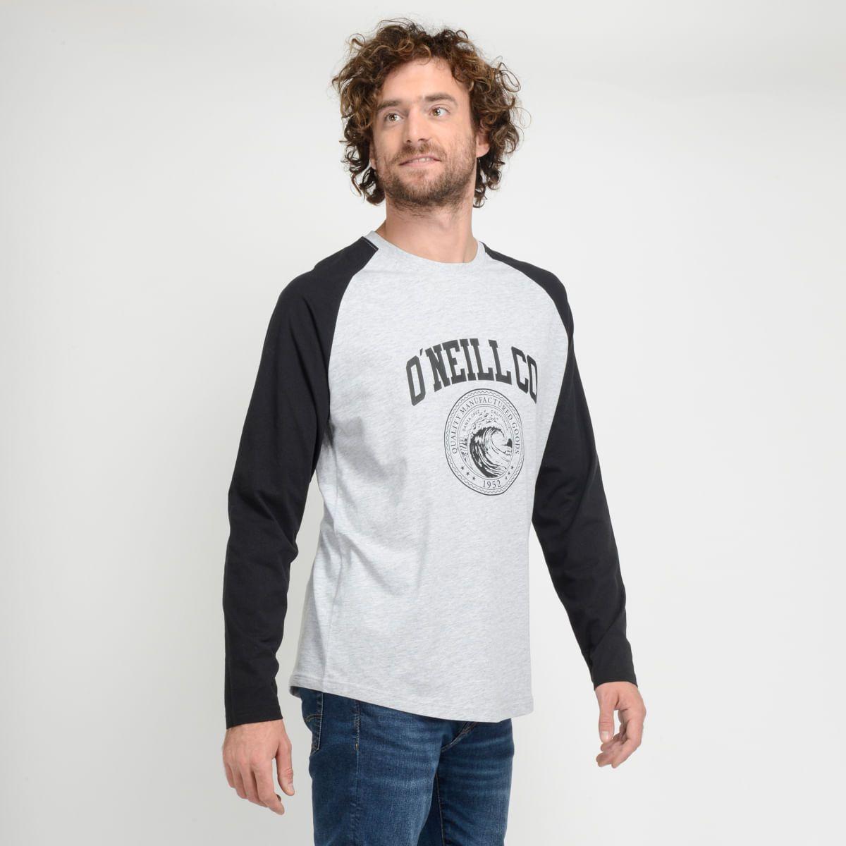 POLERA MANGA LARGA - V23HO069003 GRIS-1