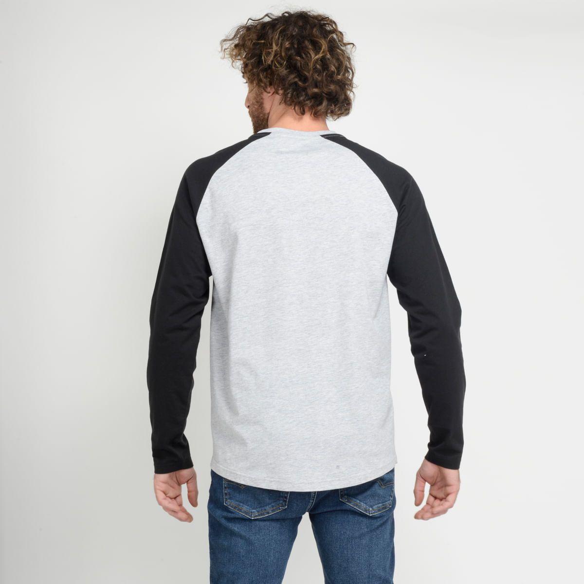 POLERA MANGA LARGA - V23HO069003 GRIS-2