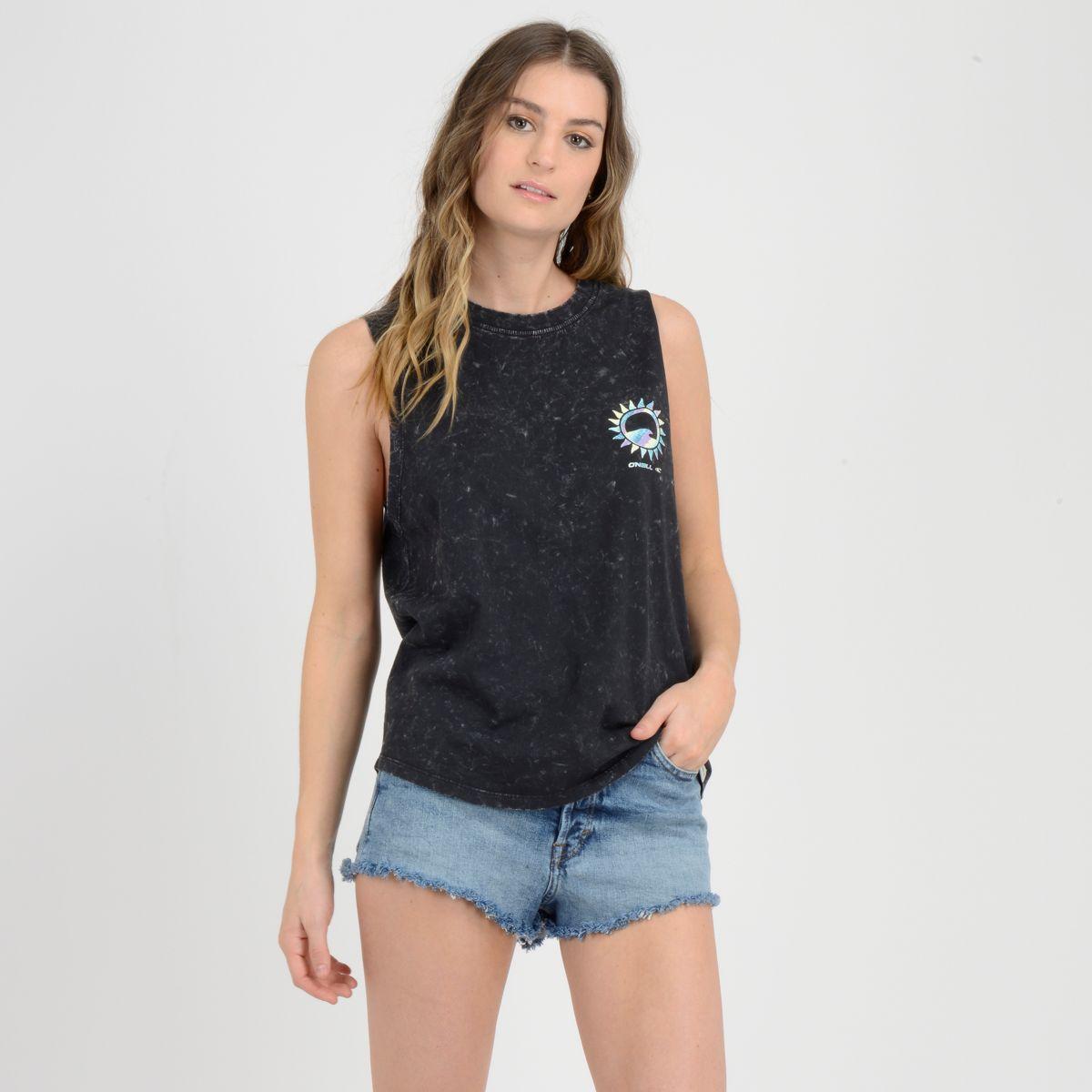 POLERA SIN MANGAS REQUIRE  NEGRO-1