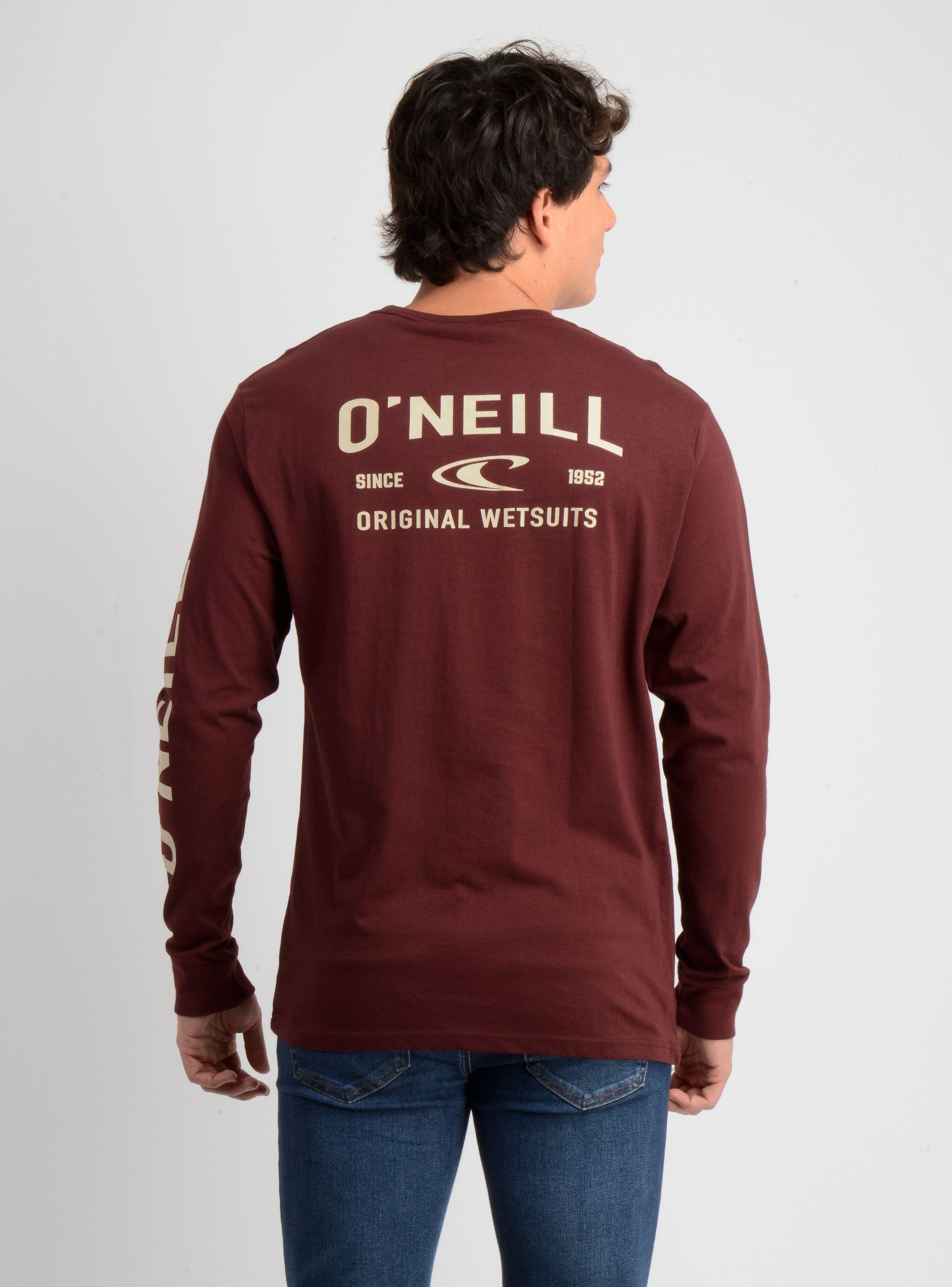 POLERA MANGA LARGA FIFTY TWO CLIFF ROJO OSCURO-1