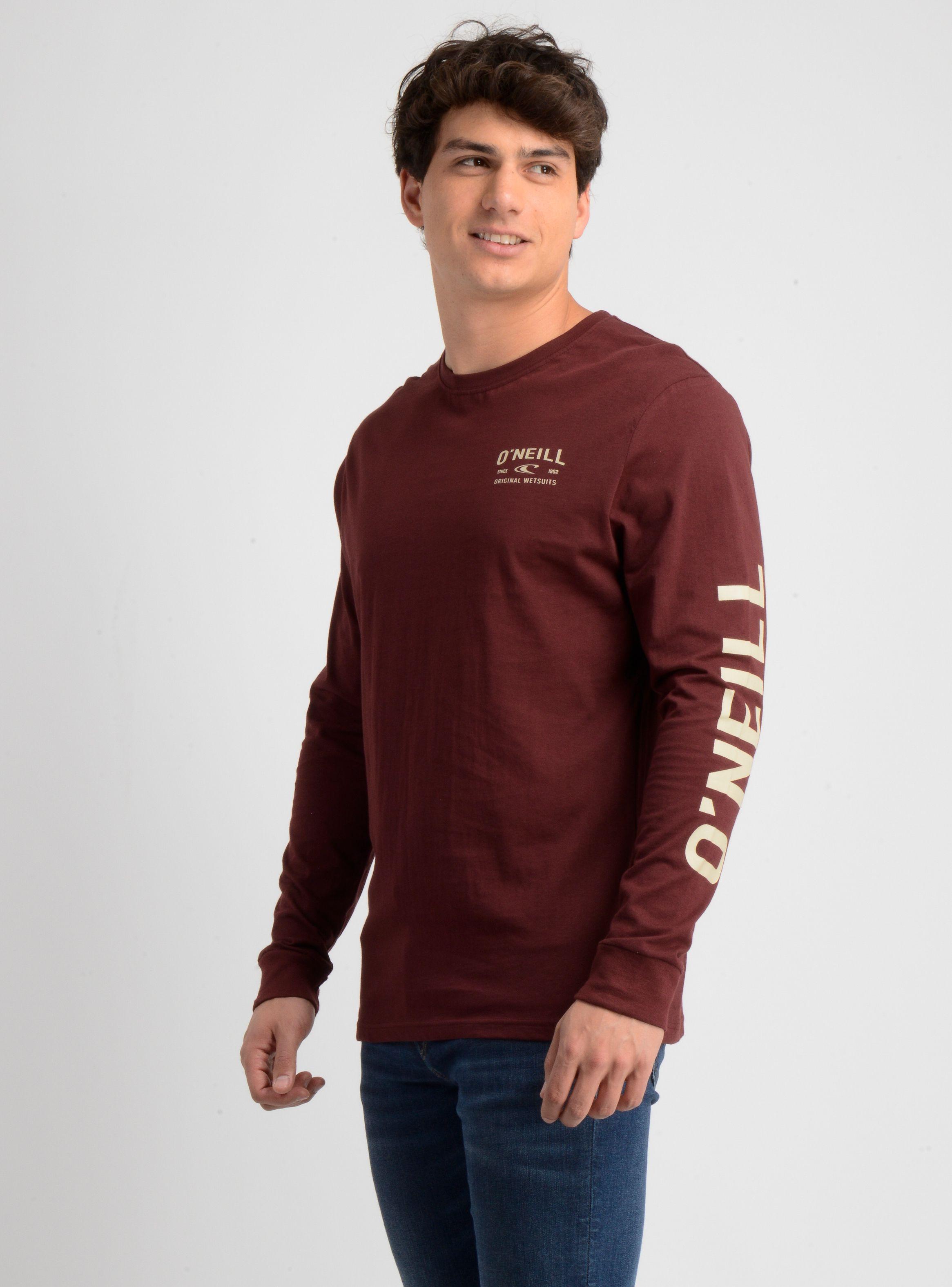 POLERA MANGA LARGA FIFTY TWO CLIFF ROJO OSCURO-2