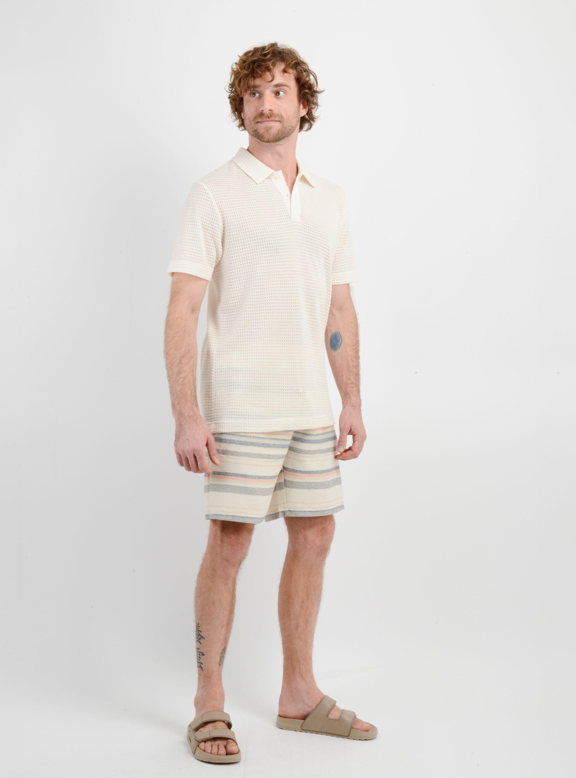 BERMUDA BAVARO STRIPE BEIGE CLARO-3