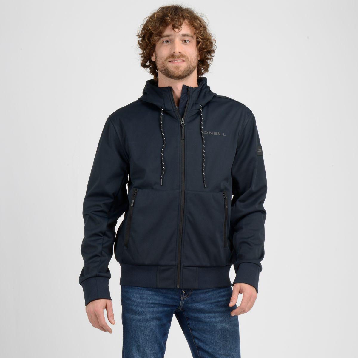 CHAQUETA SOFTSHELL BIG  AZUL OSCURO-0