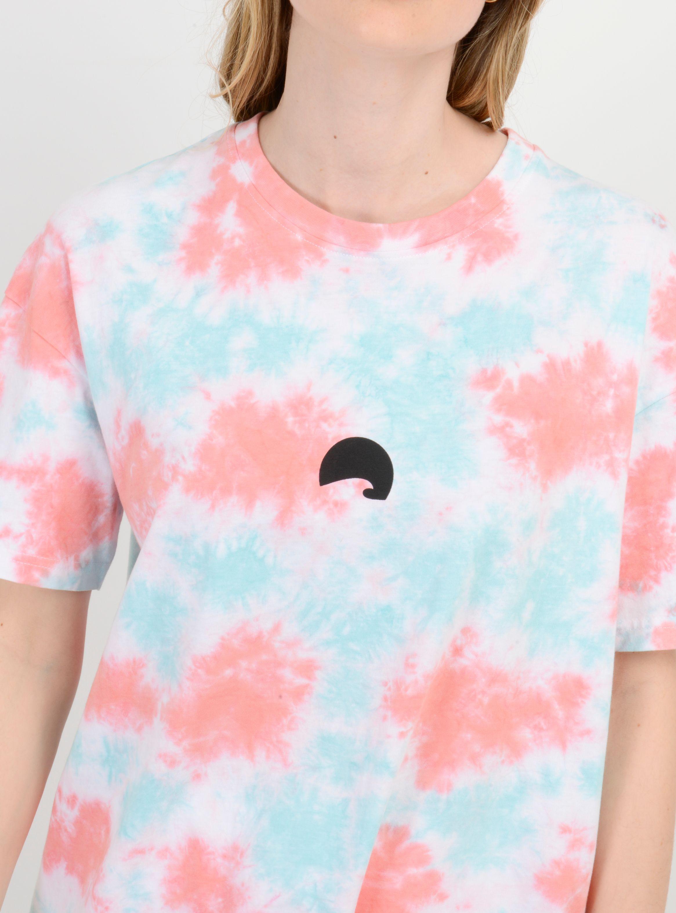 POLERA MANGA CORTA OCEAN WOW  AZUL TURQUESA / AGUA-5