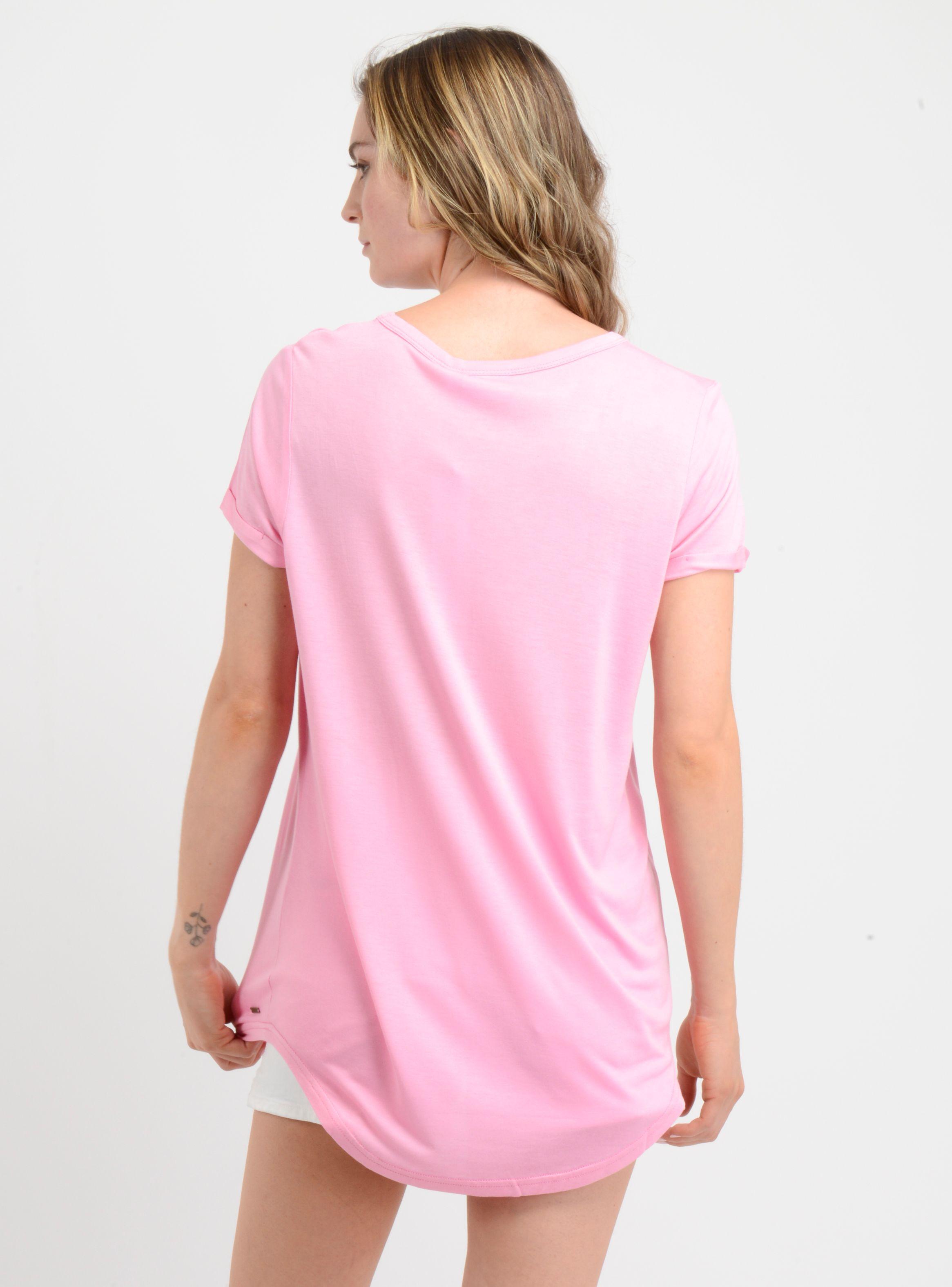 POLERA MANGA CORTA ESSENTIAL  ROSADO MEDIO-2