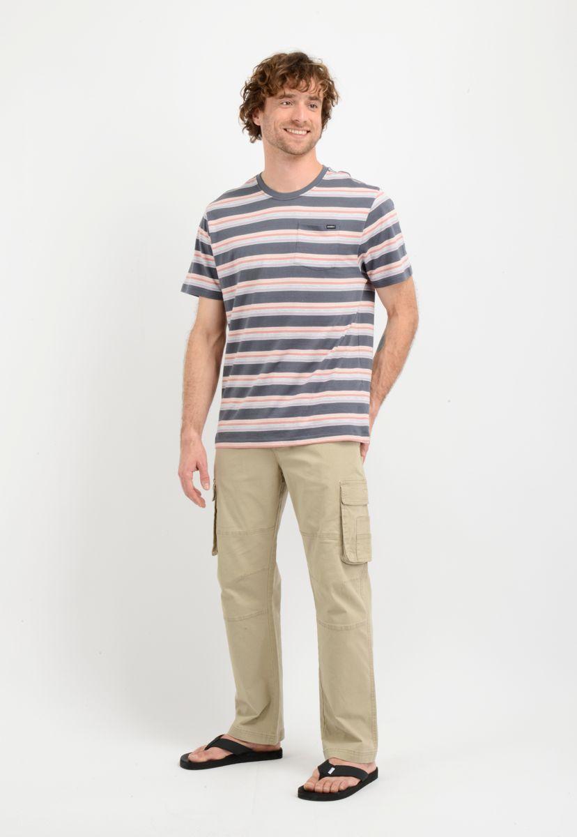 POLERA MANGA CORTA BOLDER  GRIS-2