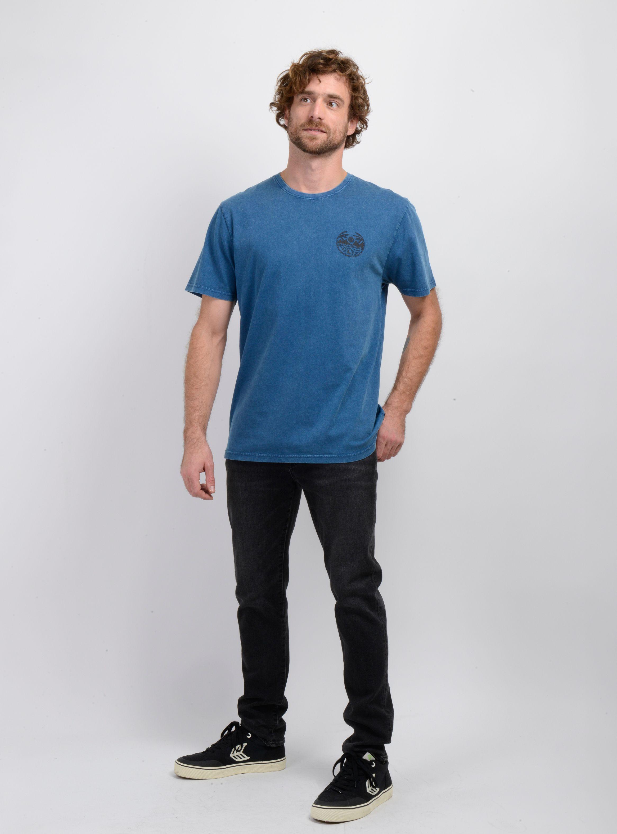 POLERA MANGA CORTA MIDNIGHT AZUL-2