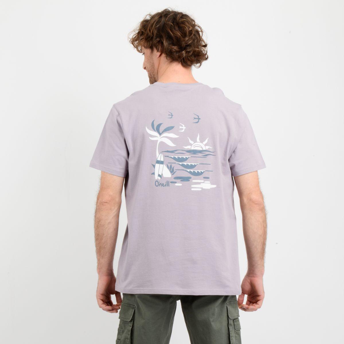 POLERA MANGA CORTA LAZY DAY  MORADO-2