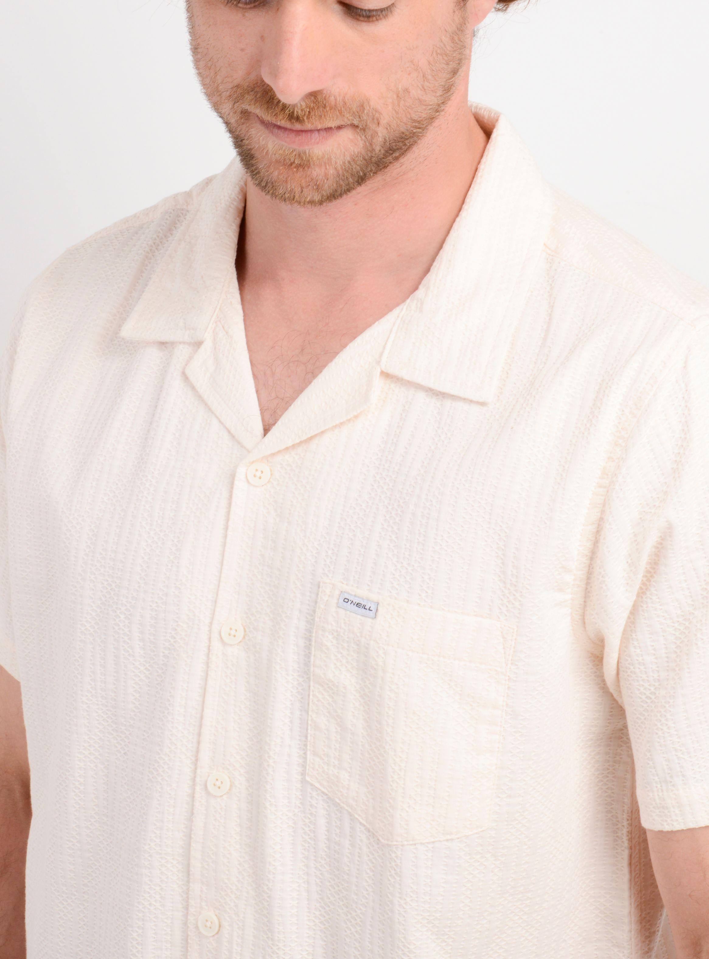 CAMISA MANGA CORTA POLLY BEIGE CLARO-4