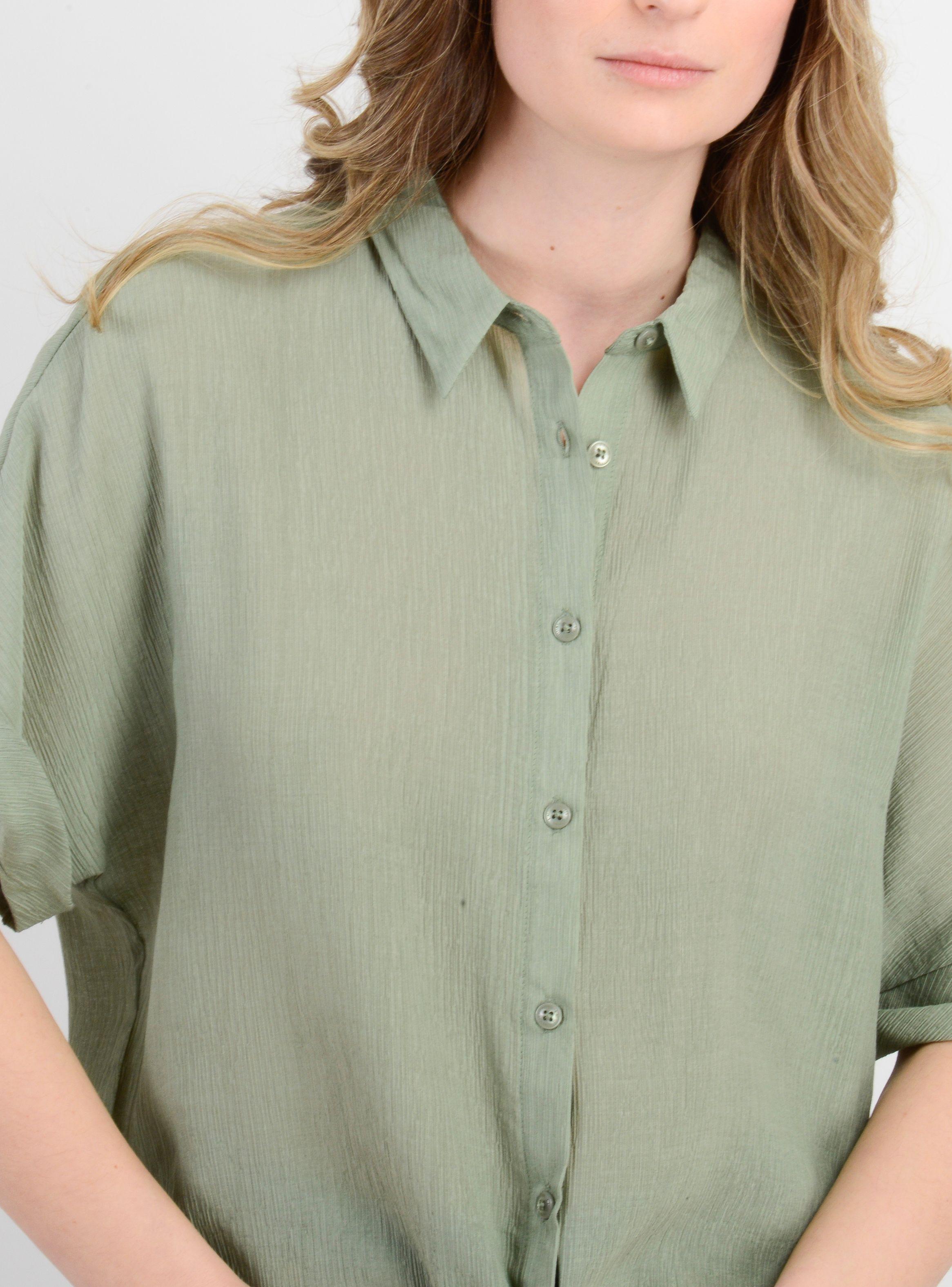 BLUSA MANGA CORTA BRINLEY VERDE-4