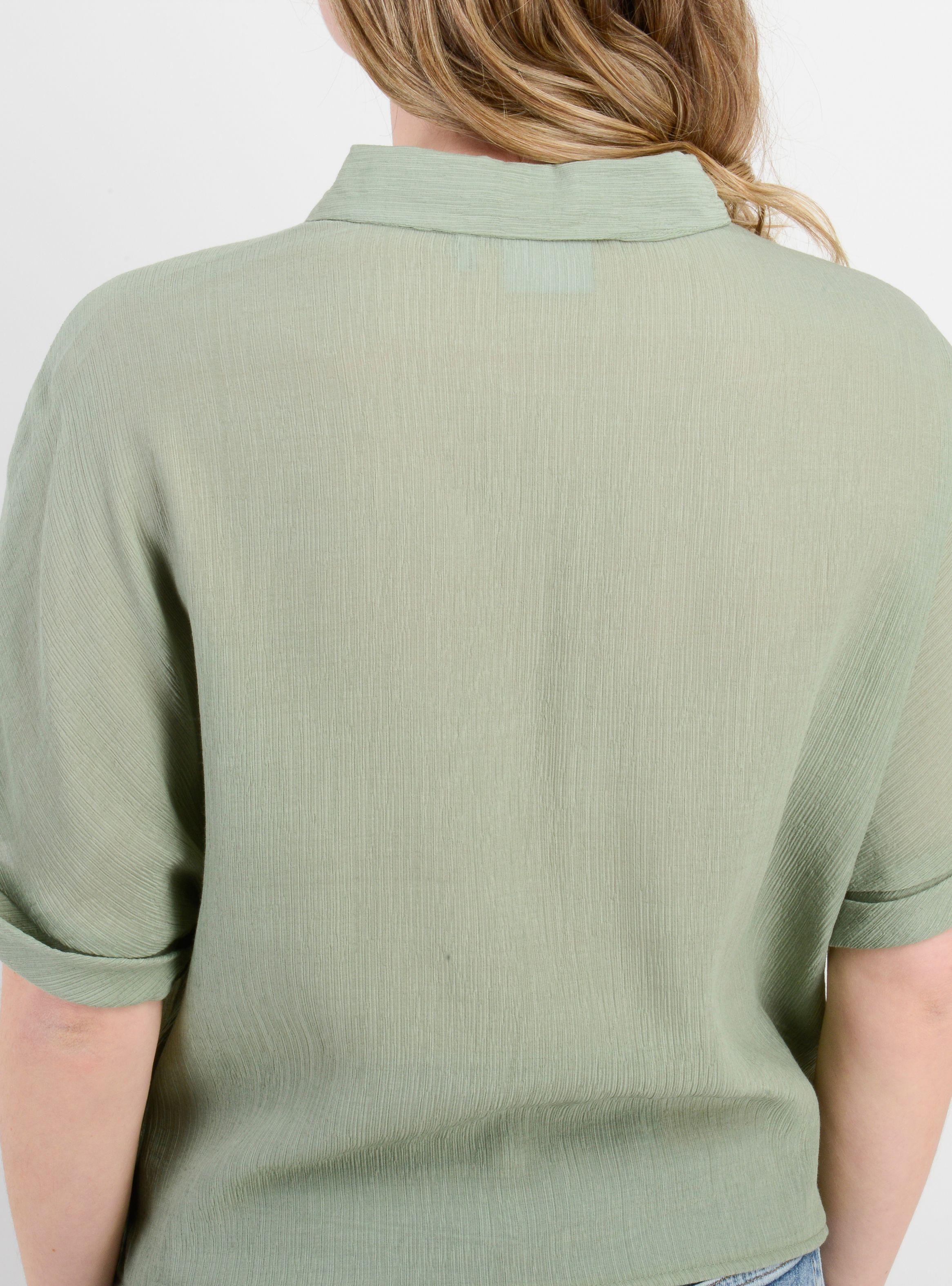 BLUSA MANGA CORTA BRINLEY VERDE-5